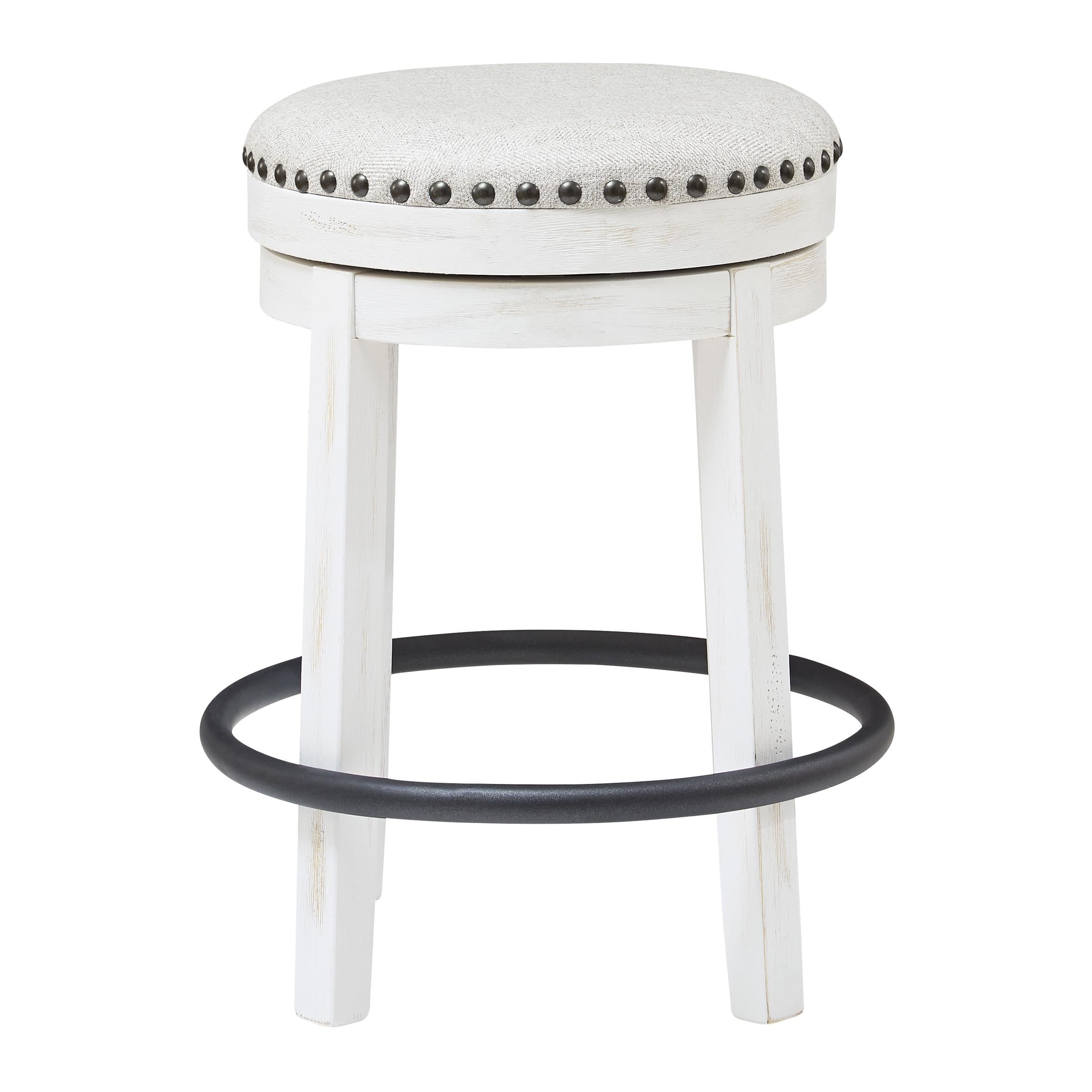 Signature Design by Ashley Valebeck D546-324 Upholstered Swivel Stool - Image 2