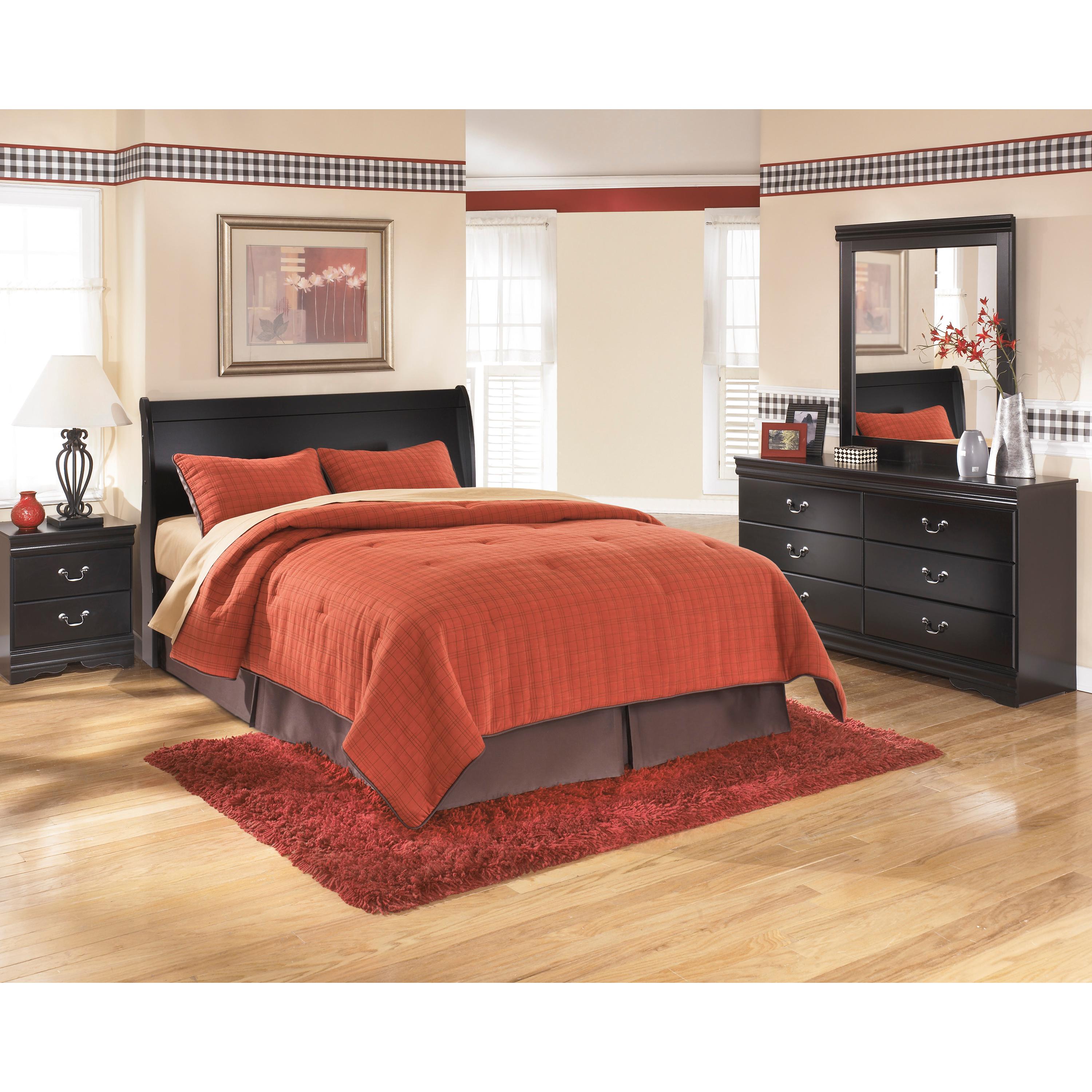 Signature Design by Ashley Huey Vineyard B128B1 Dresser and Mirror - Image 2