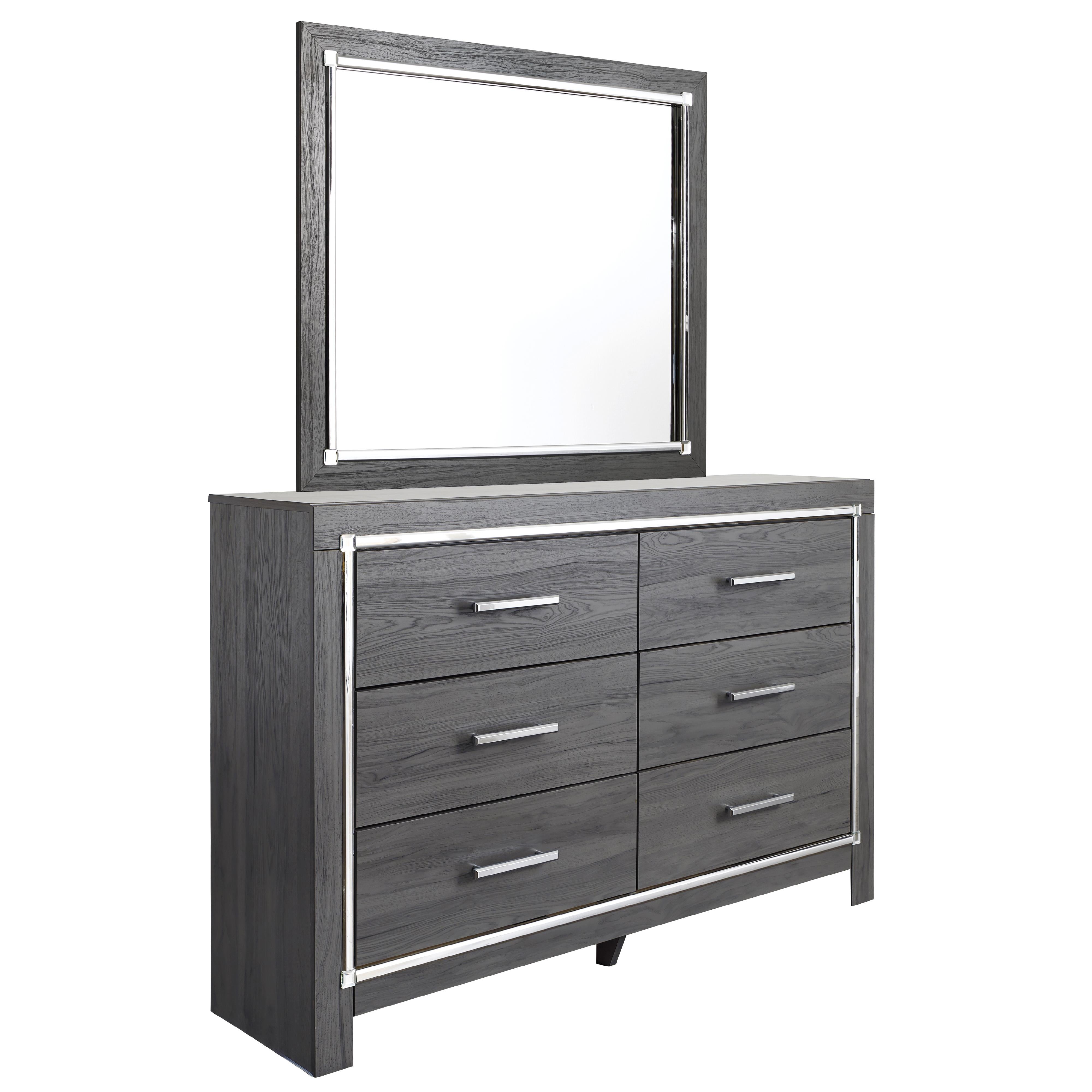 Signature Design by Ashley Lodanna B214B1 Dresser and Mirror - Image 1