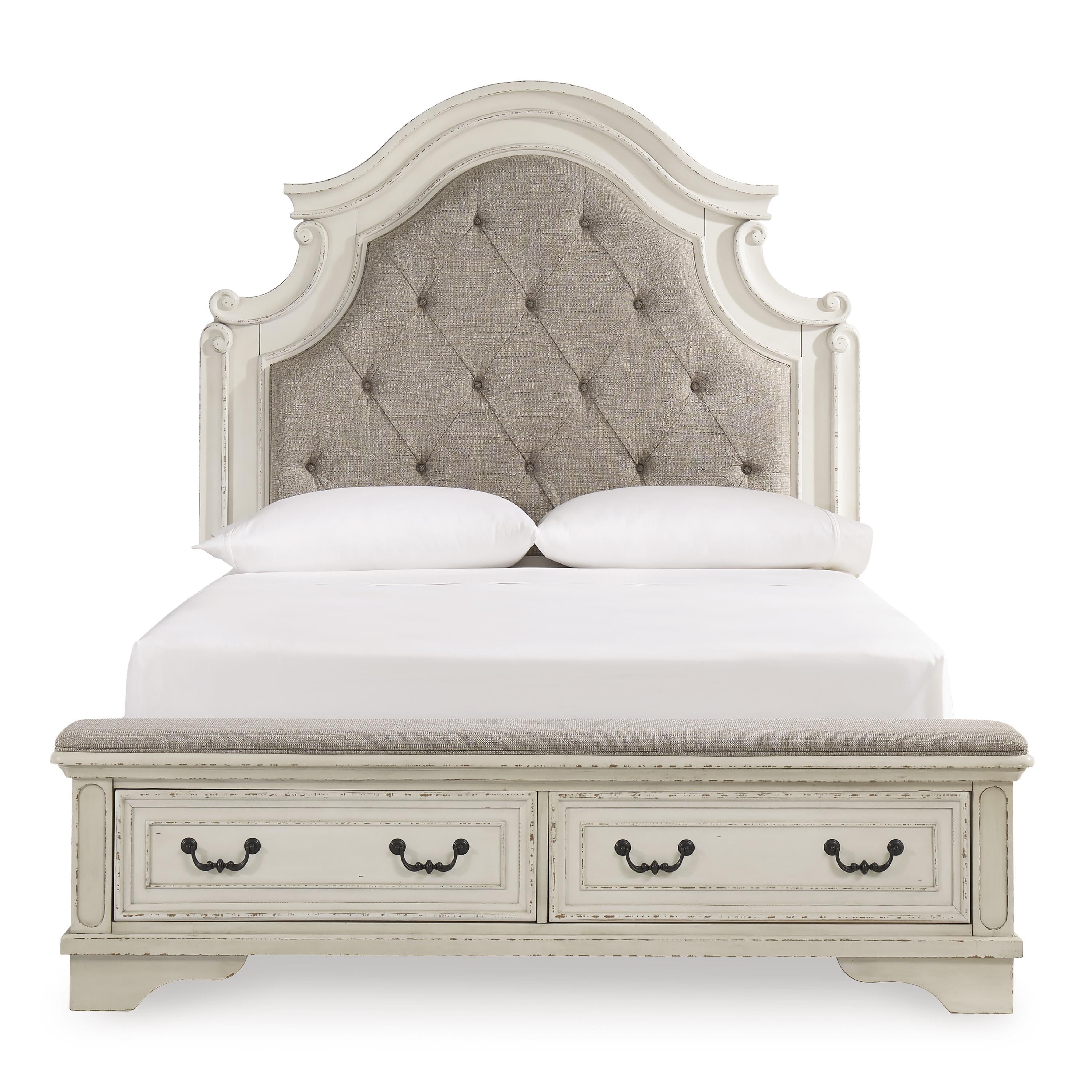 Signature Design by Ashley Realyn B743B18 Queen Upholstered Bed - Image 2