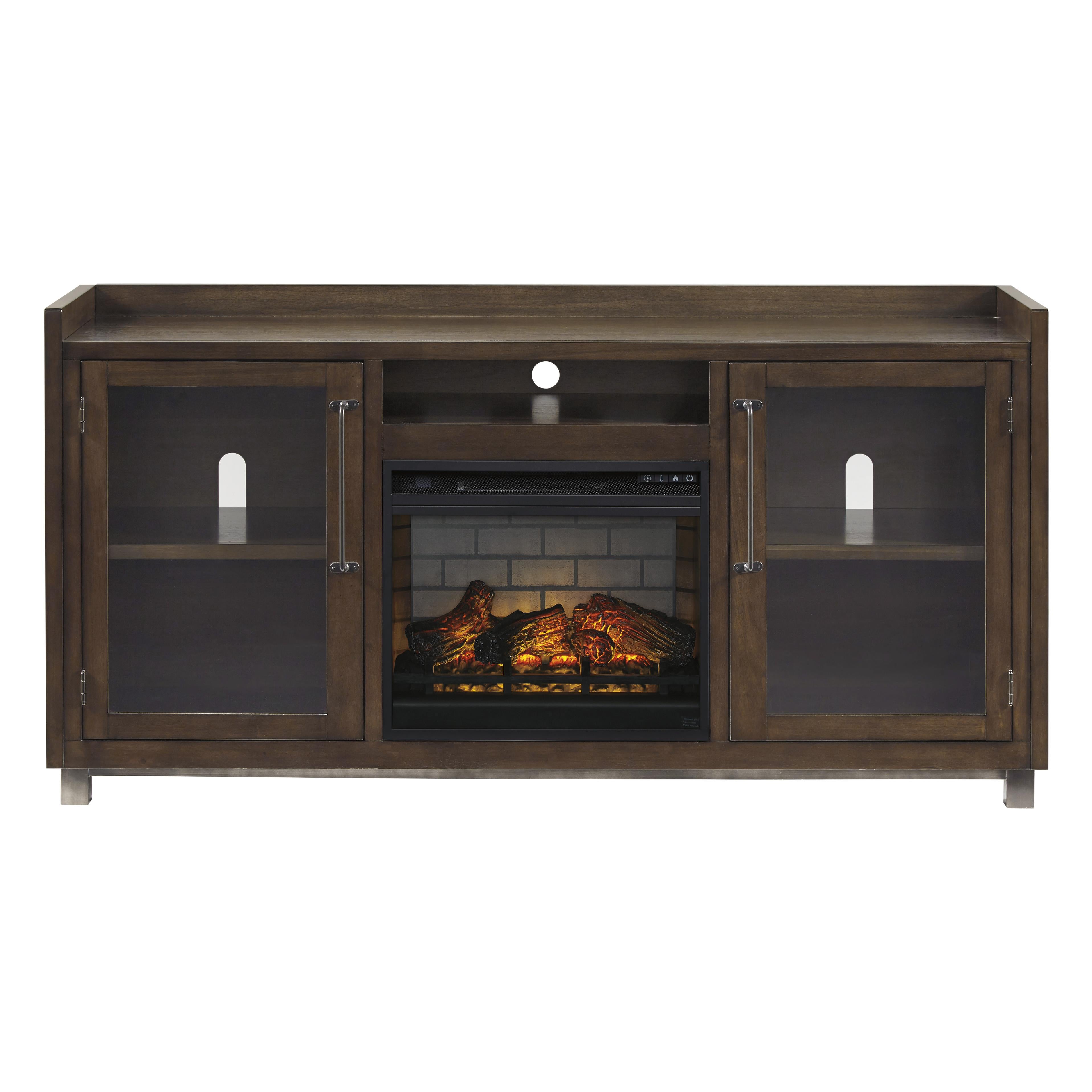 Signature Design by Ashley Starmore W633W5 70" TV Stand with Electric Fireplace - Image 2