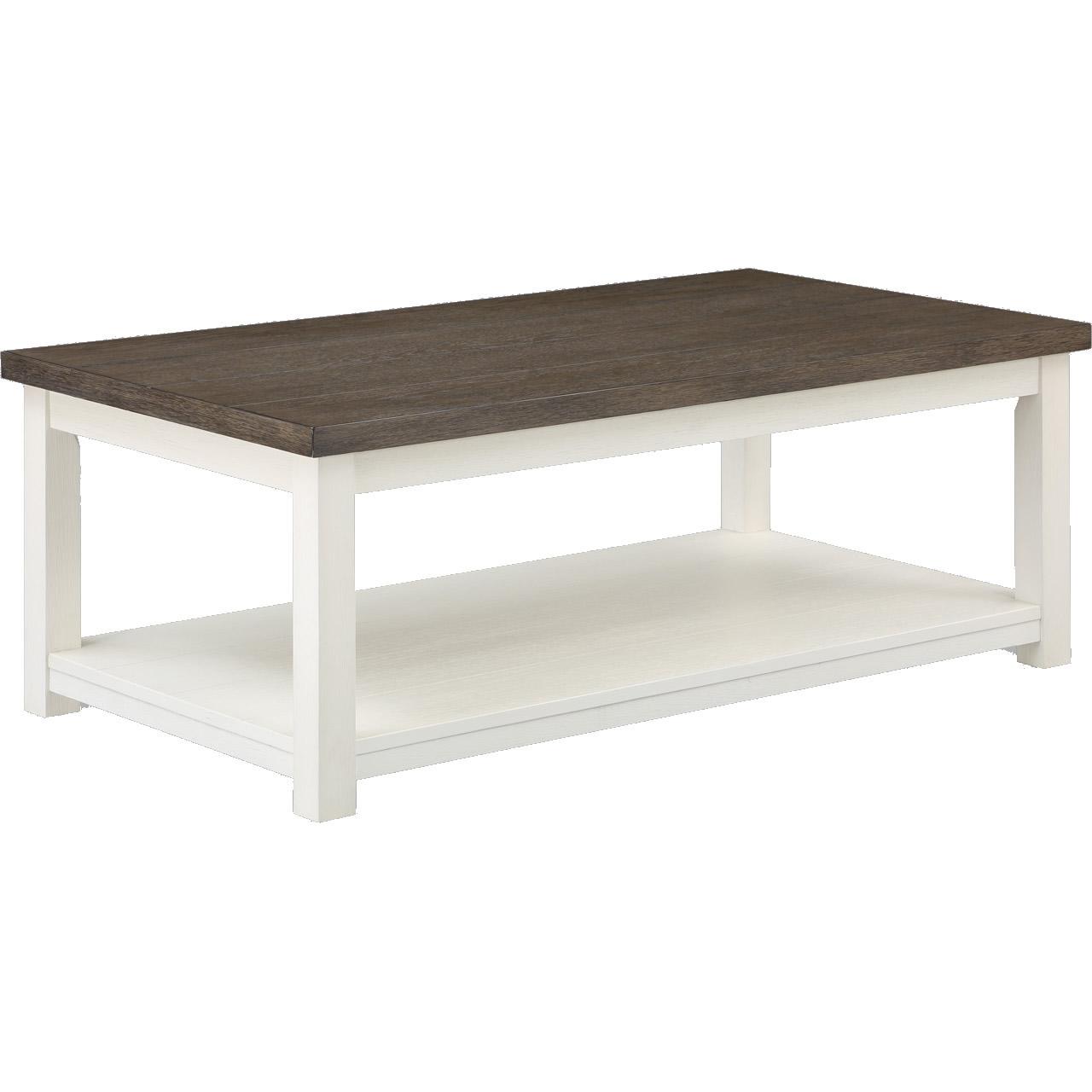 Crown Mark Dakota 3713CG-01 Coffee Table with Casters - Image 1