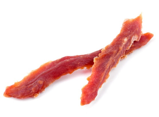 Maced 100% Smakowite strips z piersi kaczki 60 g - miękkie paski idealne do nagradzania - Image 1