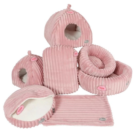 Zolux Legowisko Naomi okrągłe XL 56x56x19cm różowe [500131ROS] - Image 3