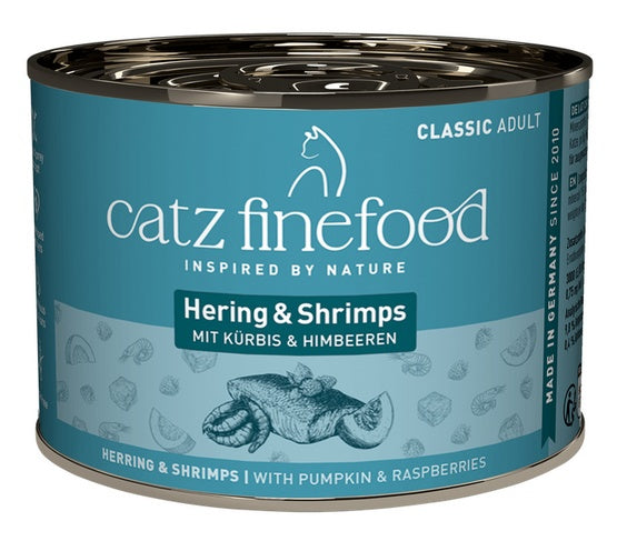 Catz Finefood Classic Śledź i Krewetki (N.13) puszka 200g - Image 1