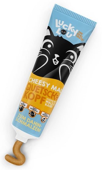 Lucky Lou Quetschkopfe Ser+Słód pasta odkłaczająca 100g - wspiera ograniczenie kul włosowych - Image 2