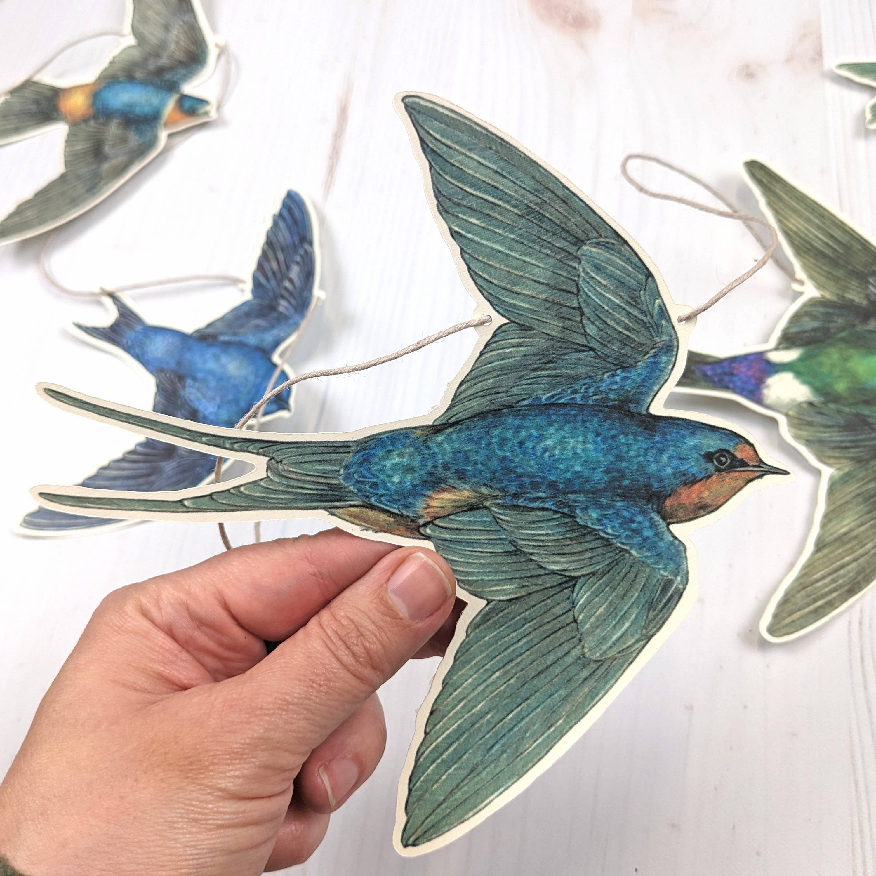 Swallow Illustrated Garland - Image 3