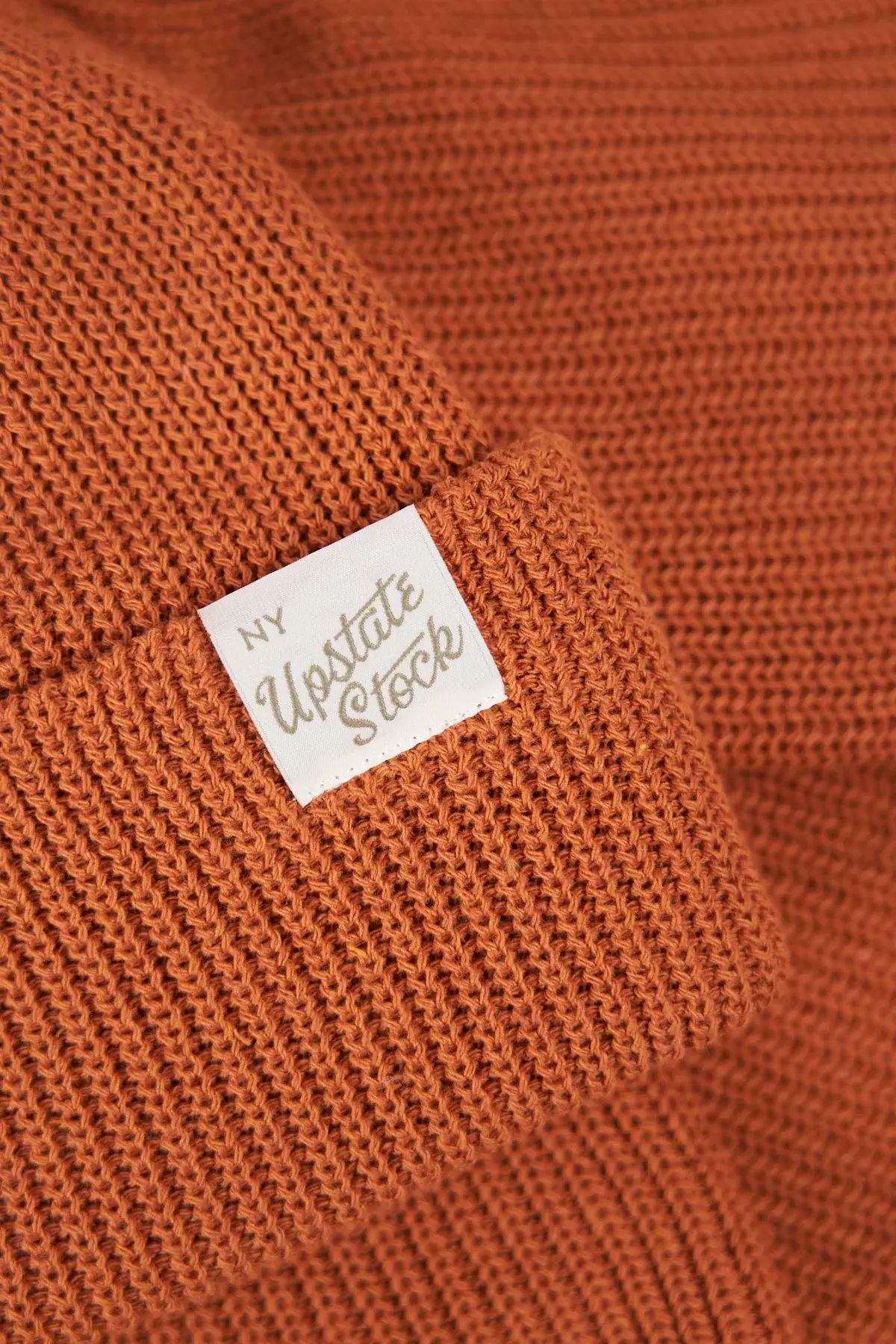 Ochre Upcycled Cotton Watchcap - Image 3