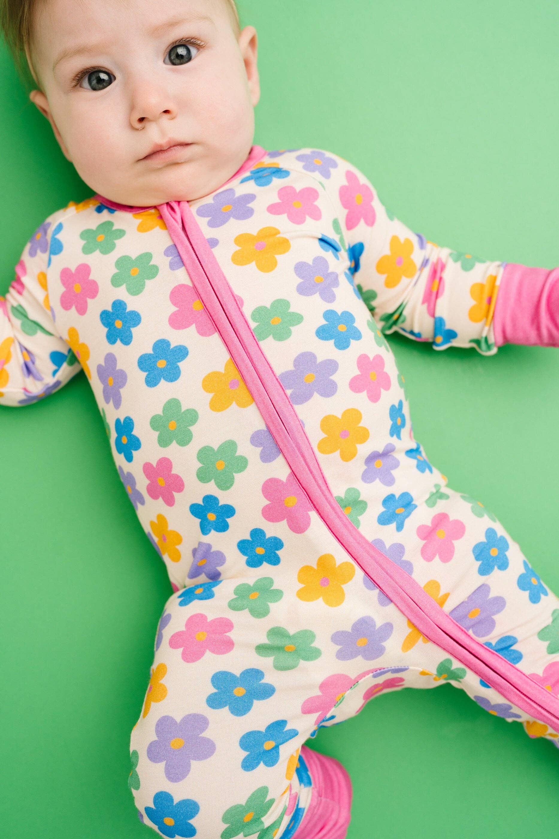 Retro Flower Bamboo Sleeper - Image 2