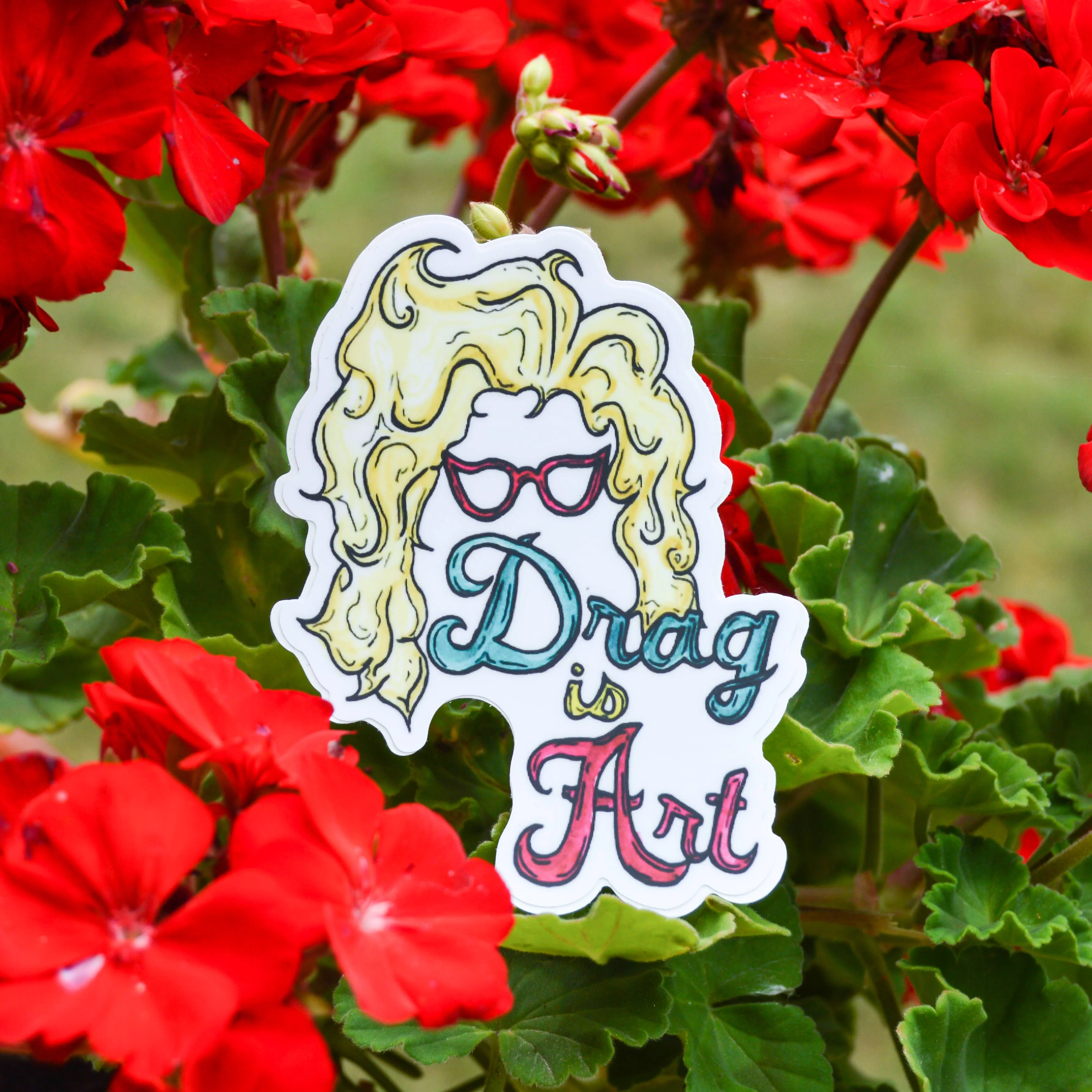 Drag is Art Sticker - Image 2