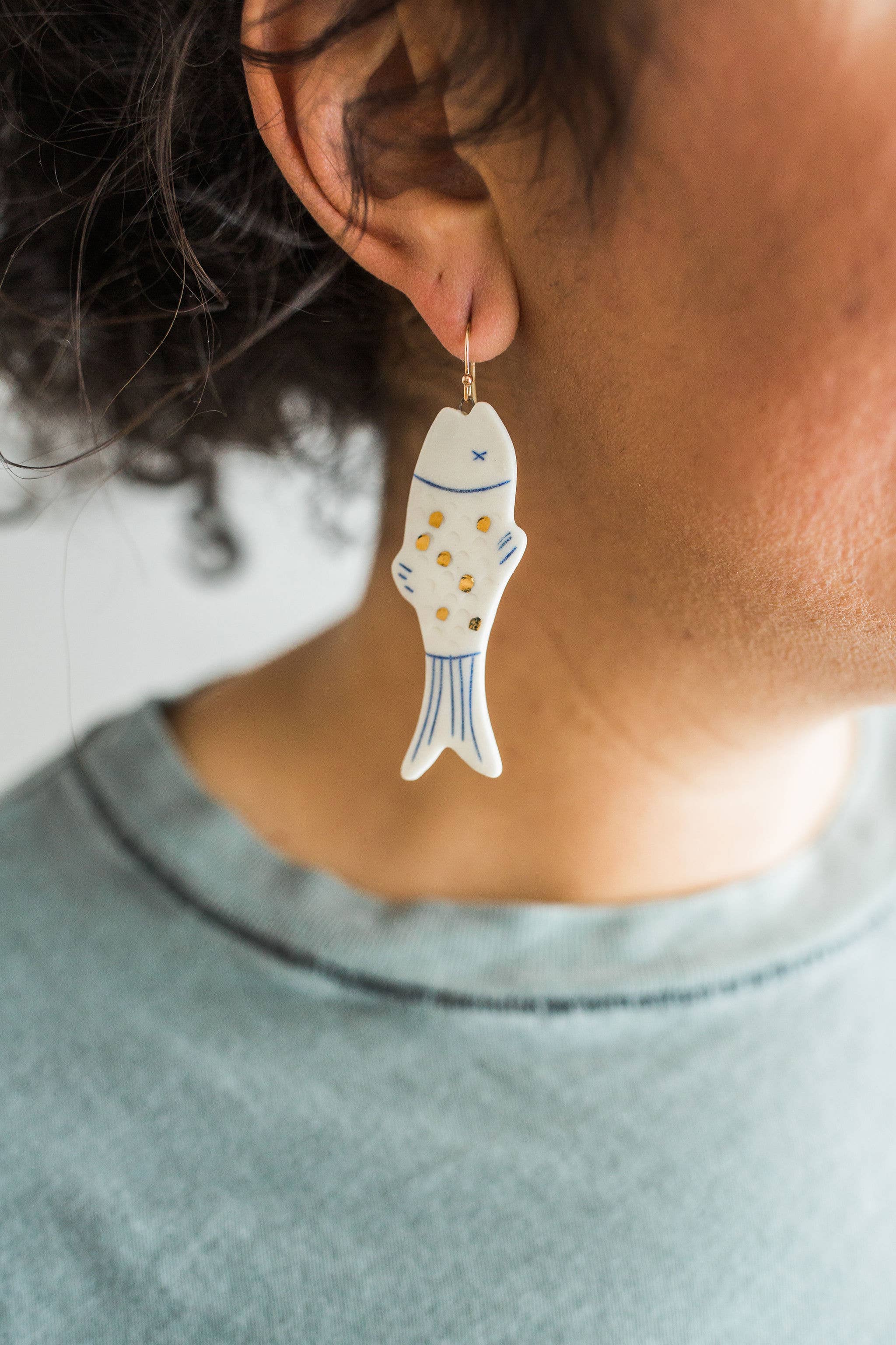 Lucky Fish Earrings - Image 3