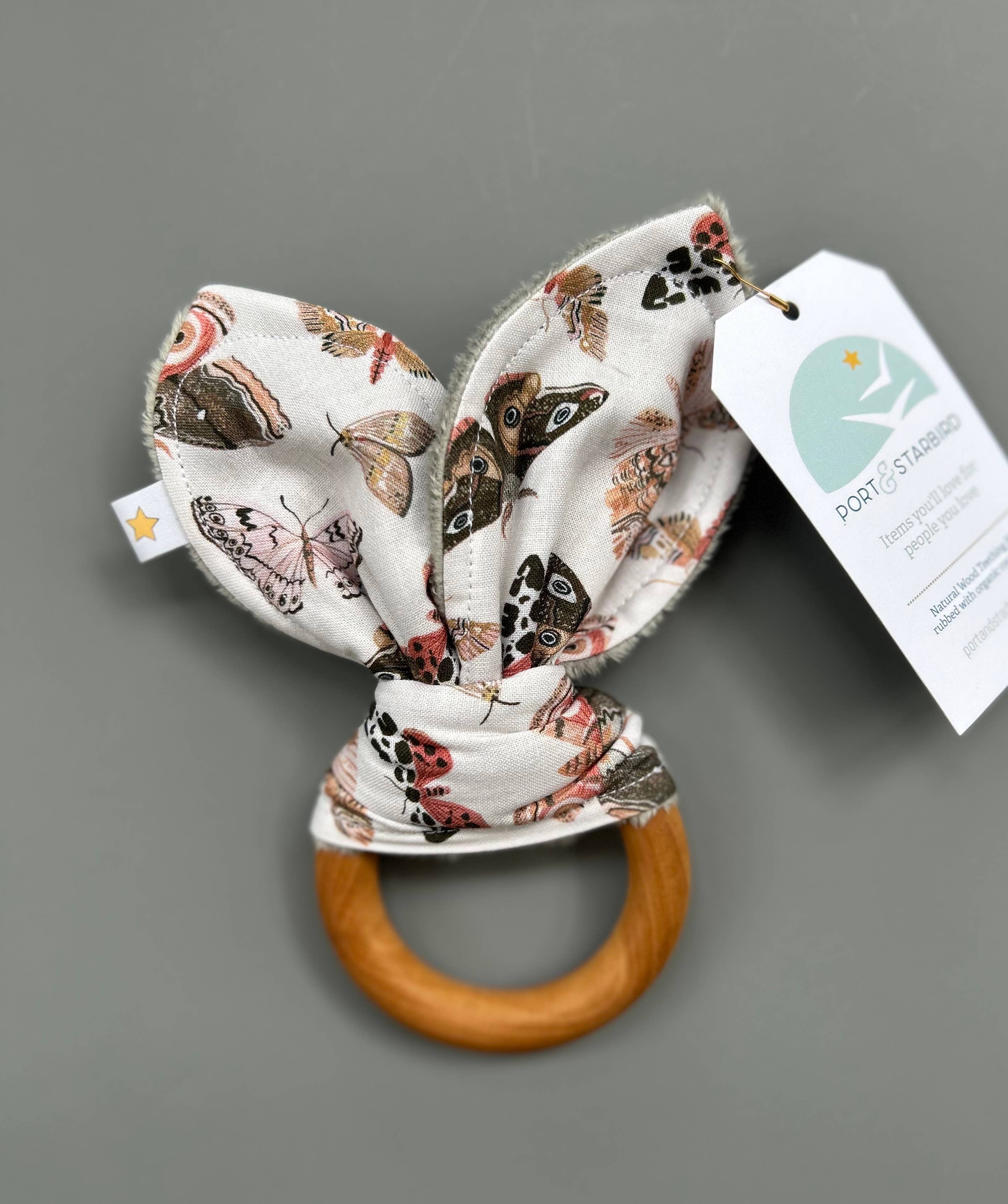 Moths and More Crinkle teether - Image 1