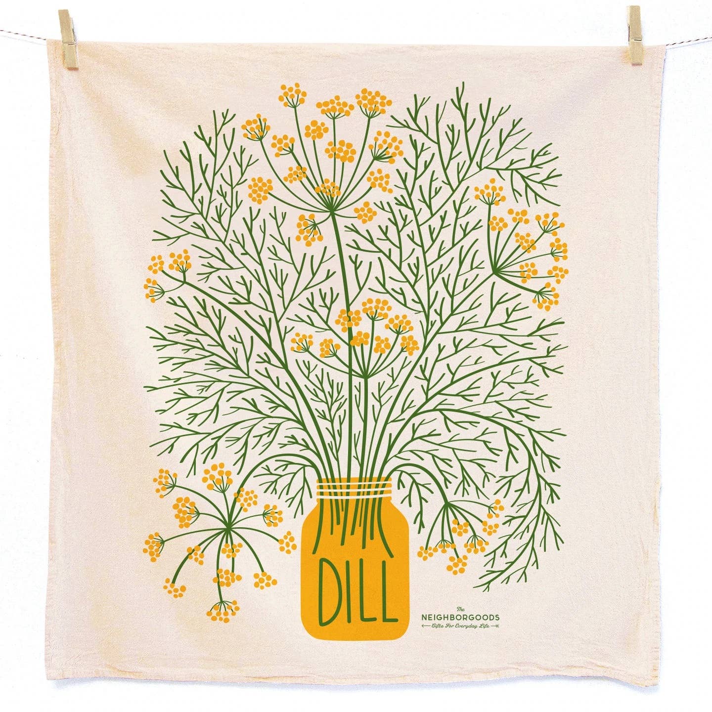 BIG DILL (Dill, Pickle) - Tea Towel Set of 2 - Image 3