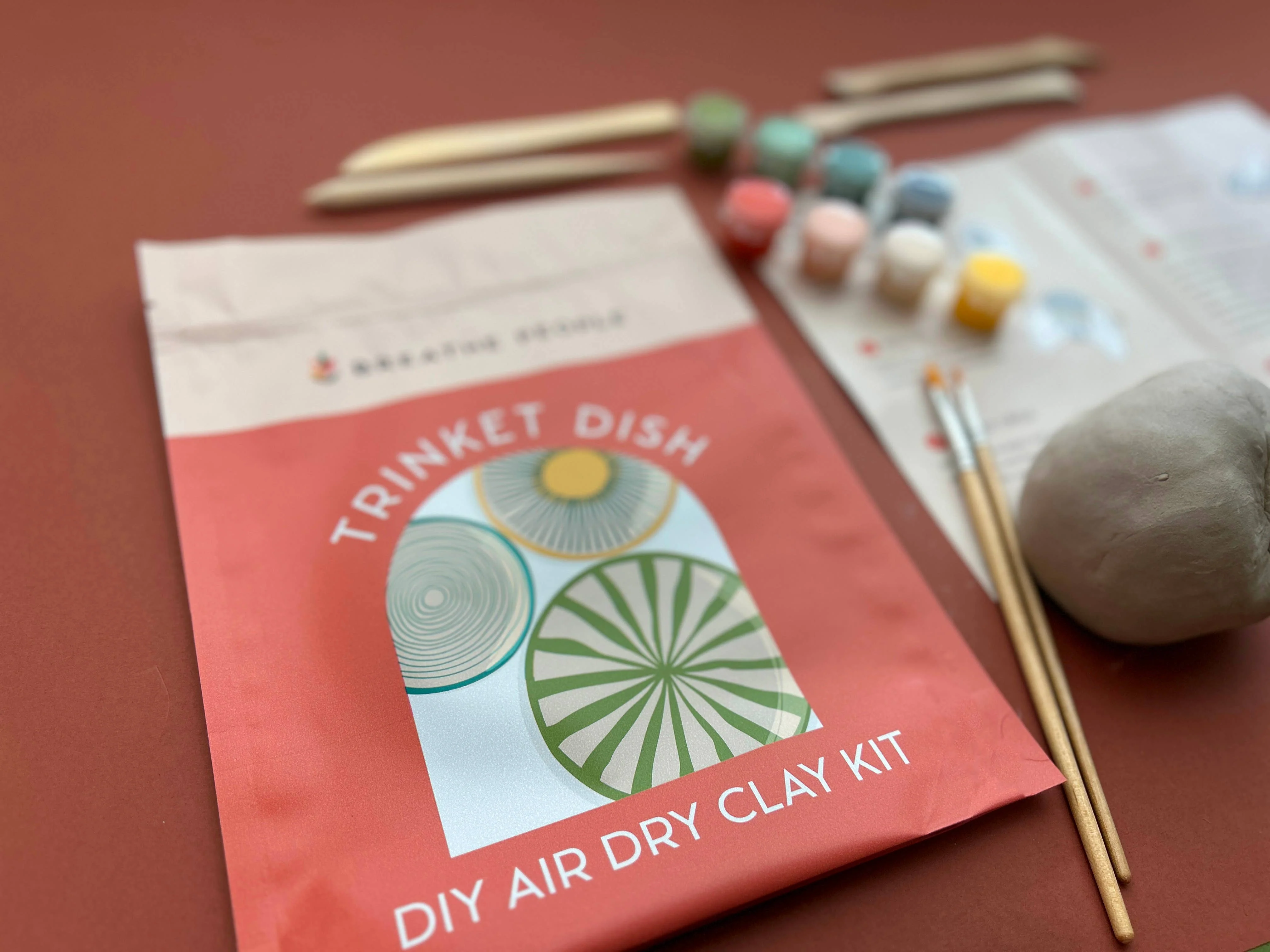 DIY Air Dry Clay Kit- Make Your Own Trinket Dish - Image 3