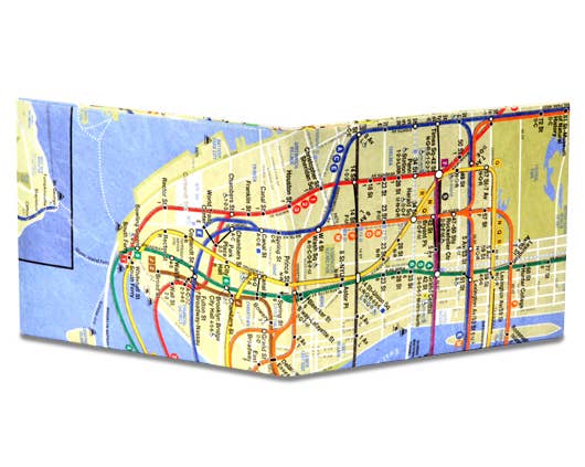 Subway Map Mighty Wallet - Image 2
