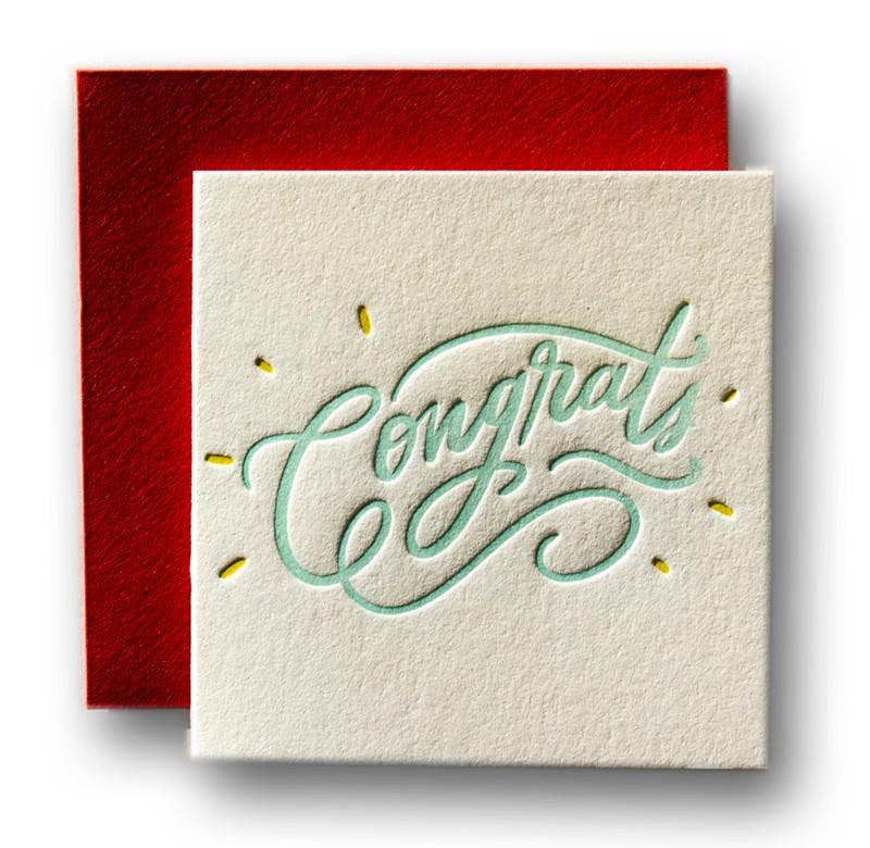 Congrats Tiny Card - Image 1