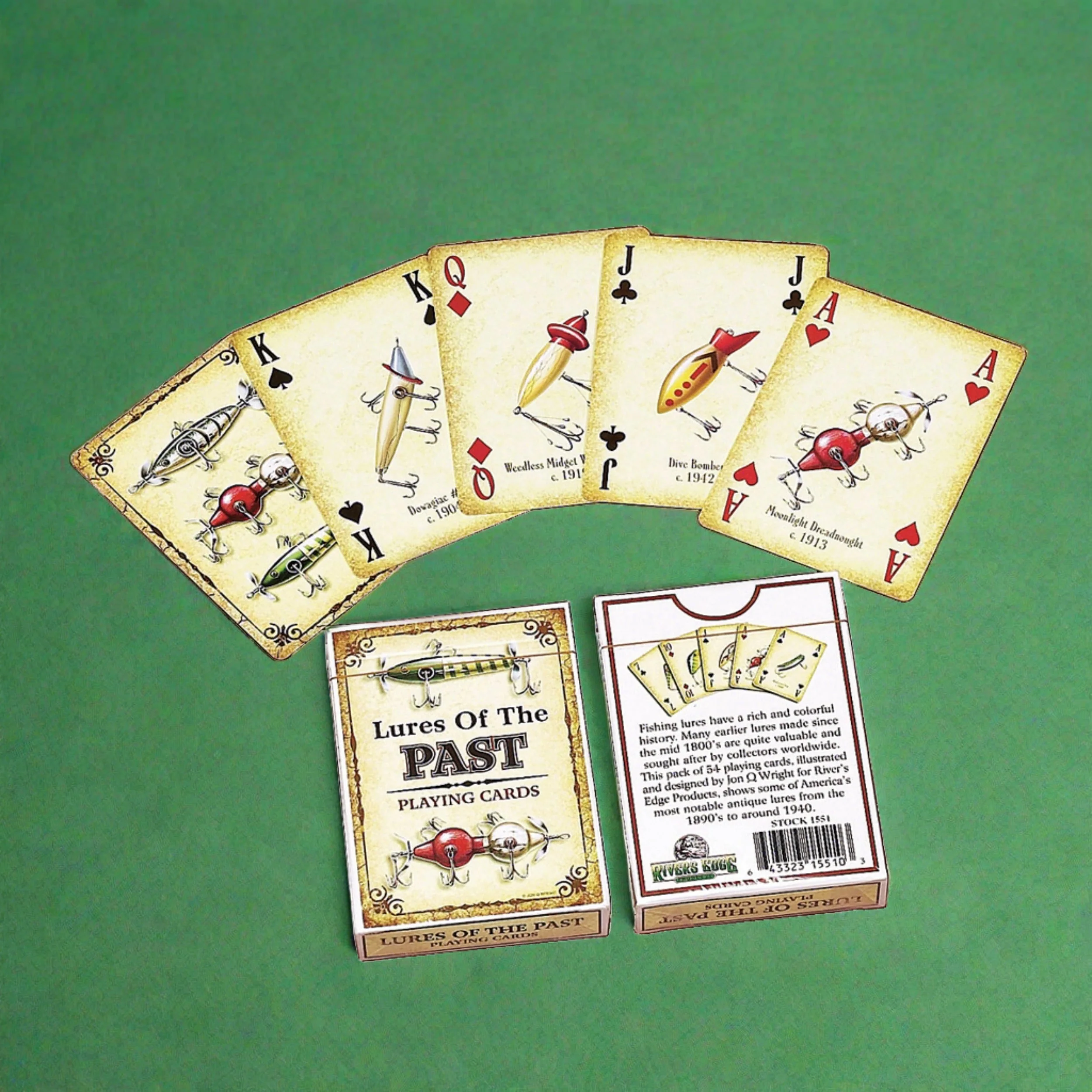 Playing Cards-Antique Lures