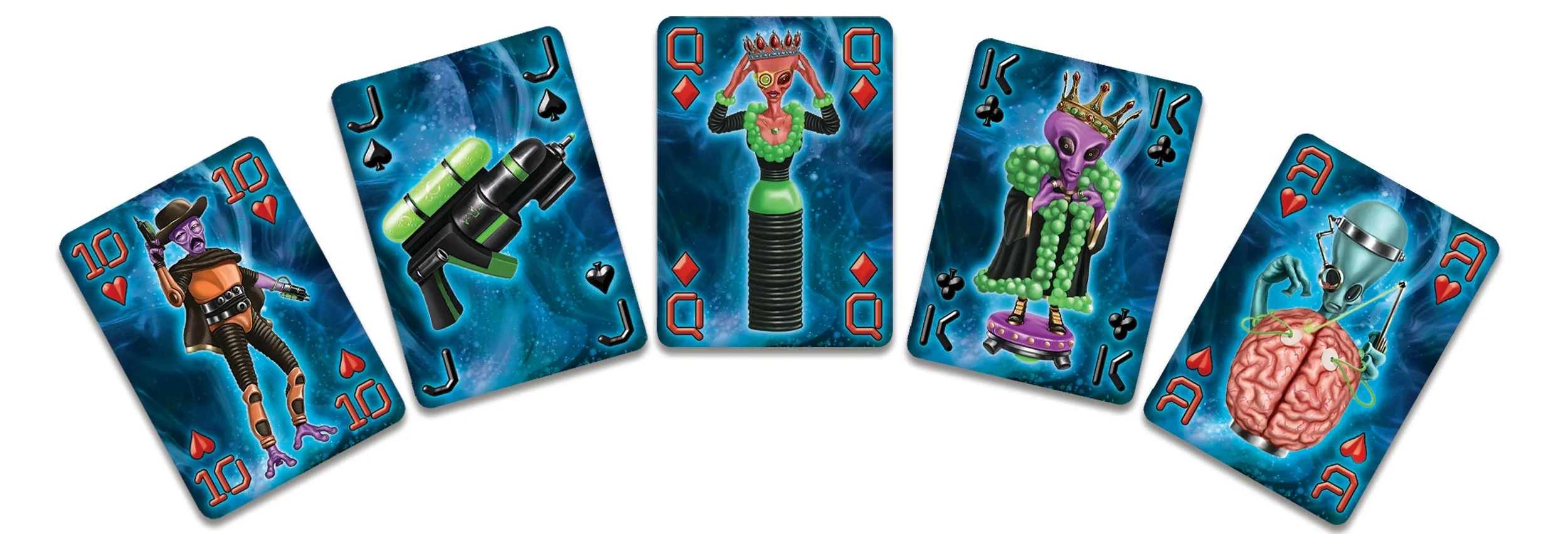 Playing Cards-Alien - Image 2