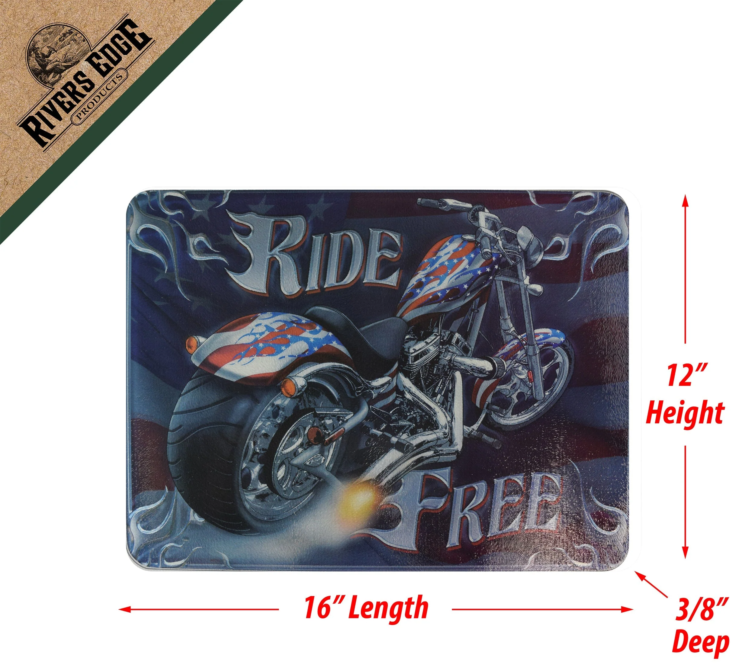 Cutting Board 12in x 16in-Ride Free - Image 2