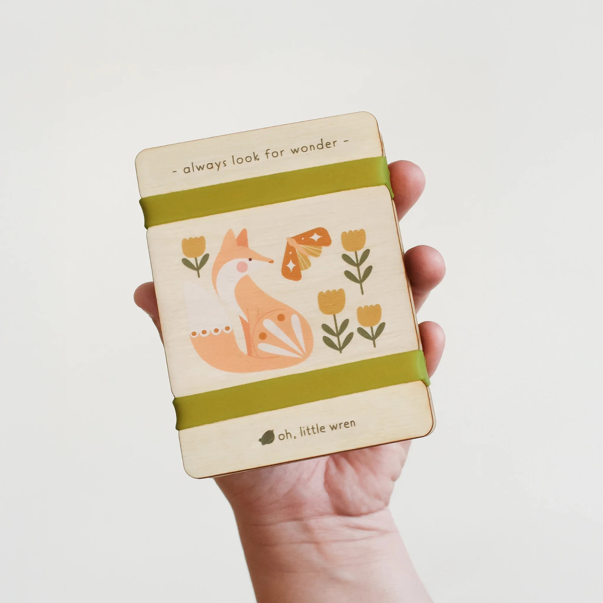 Little Nature Press - Mini Wooden Flower Press - Fox Design - Image 3