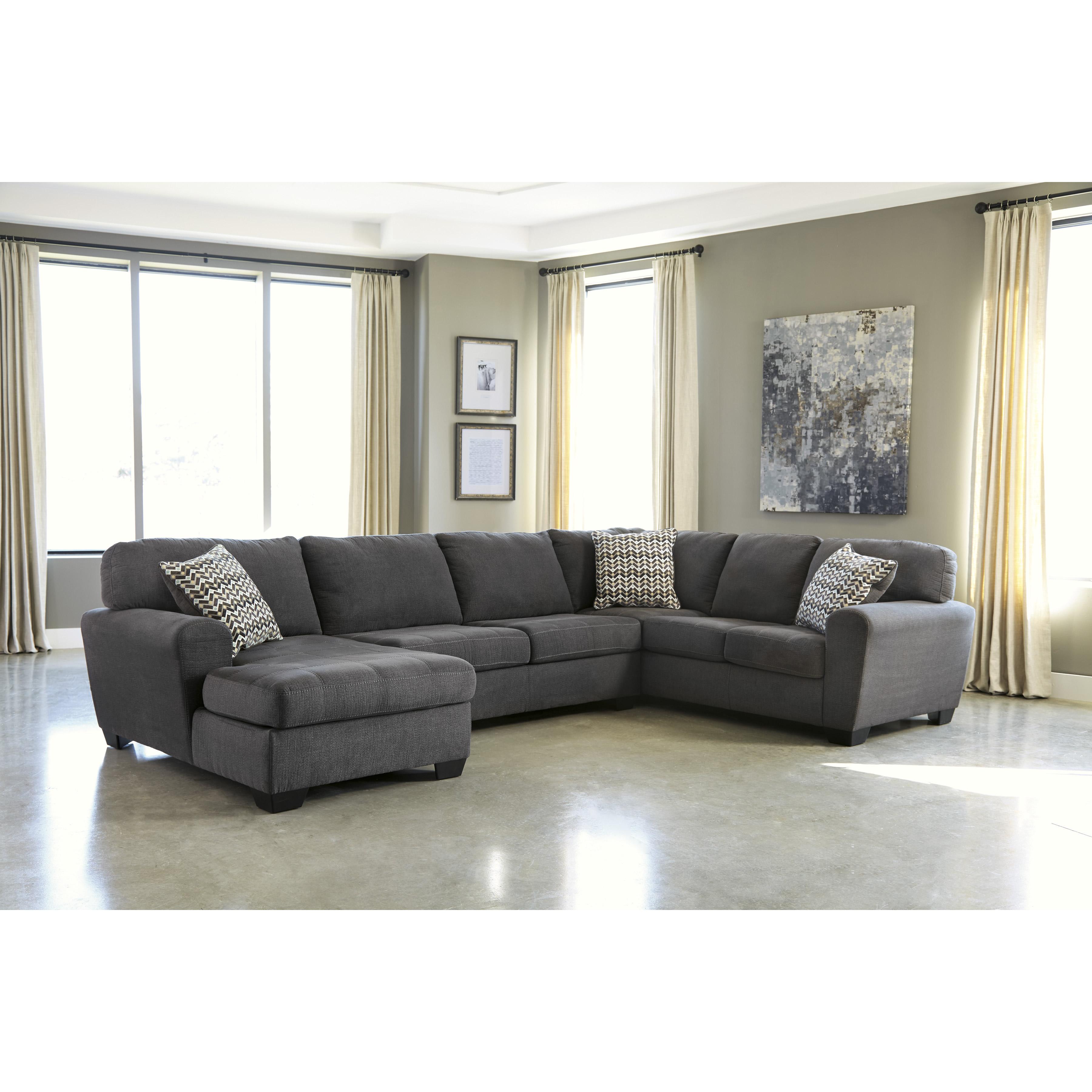 Benchcraft Ambee 28620S1 3 pc Sectional with Chaise - Image 1