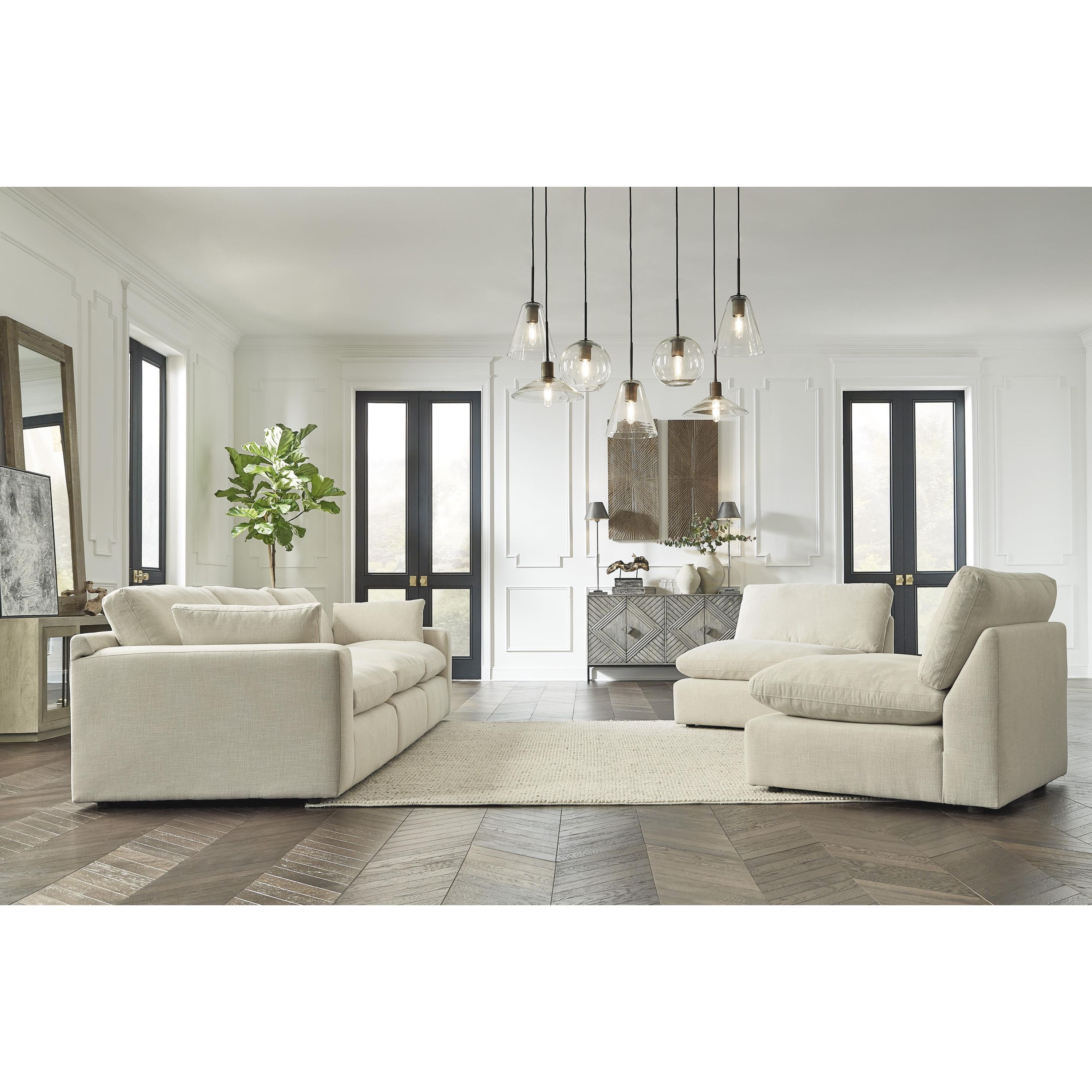 Benchcraft Elyza 10006S2 3 pc Sectional Sofa - Image 3