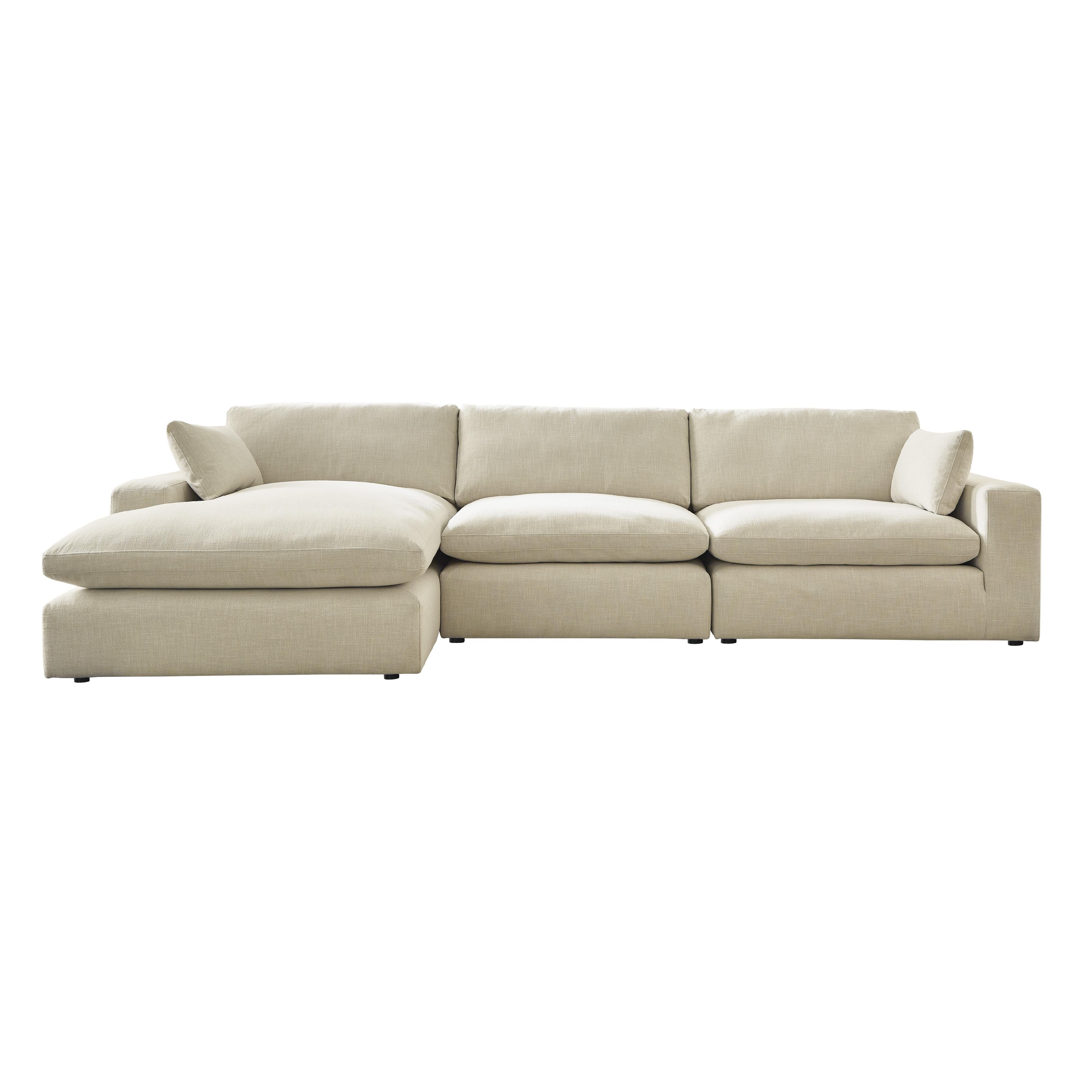 Benchcraft Elyza 10006S3 3 pc Sectional with Chaise - Image 1