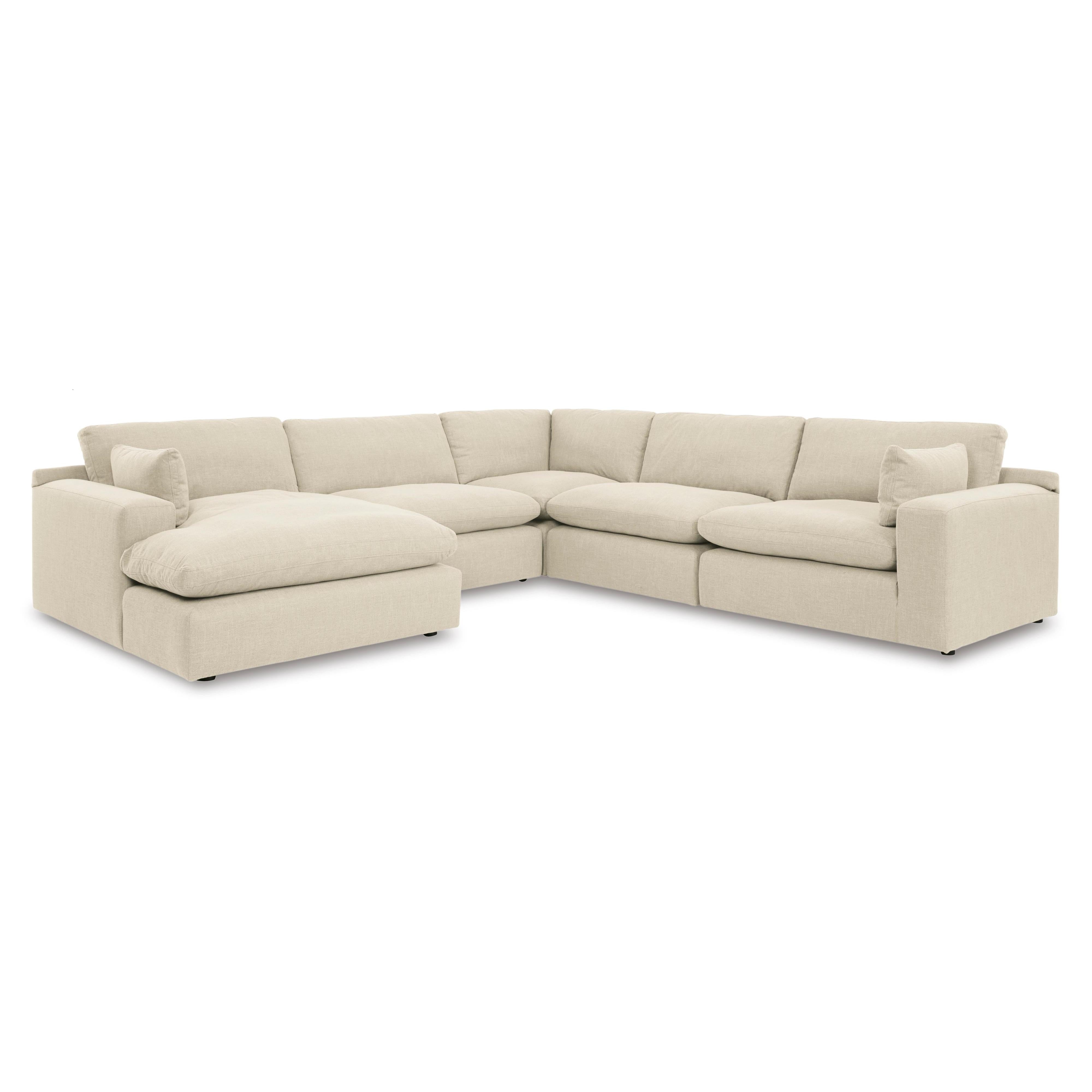 Benchcraft Elyza 10006S6 5 pc Sectional with Chaise - Image 1