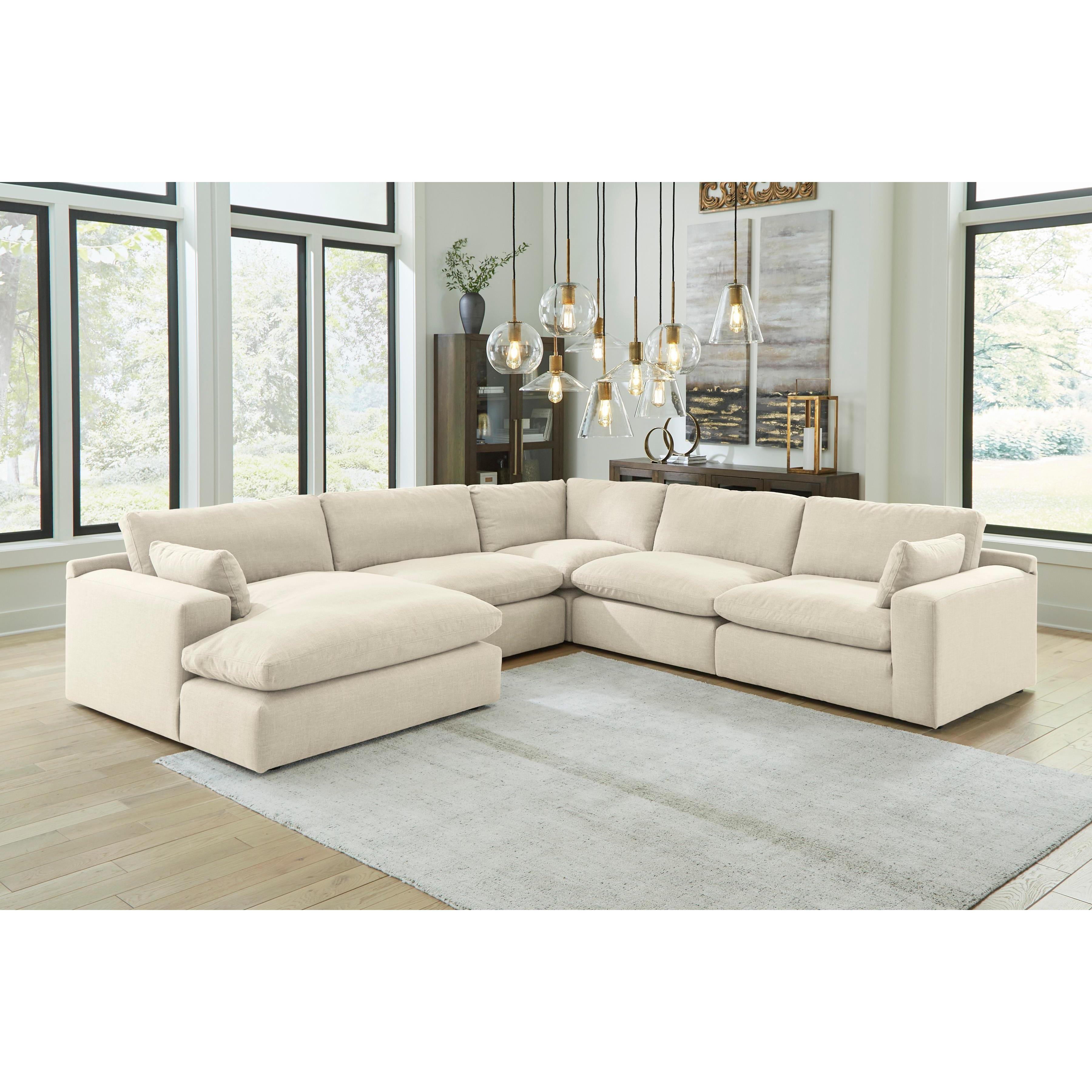 Benchcraft Elyza 10006S6 5 pc Sectional with Chaise - Image 2