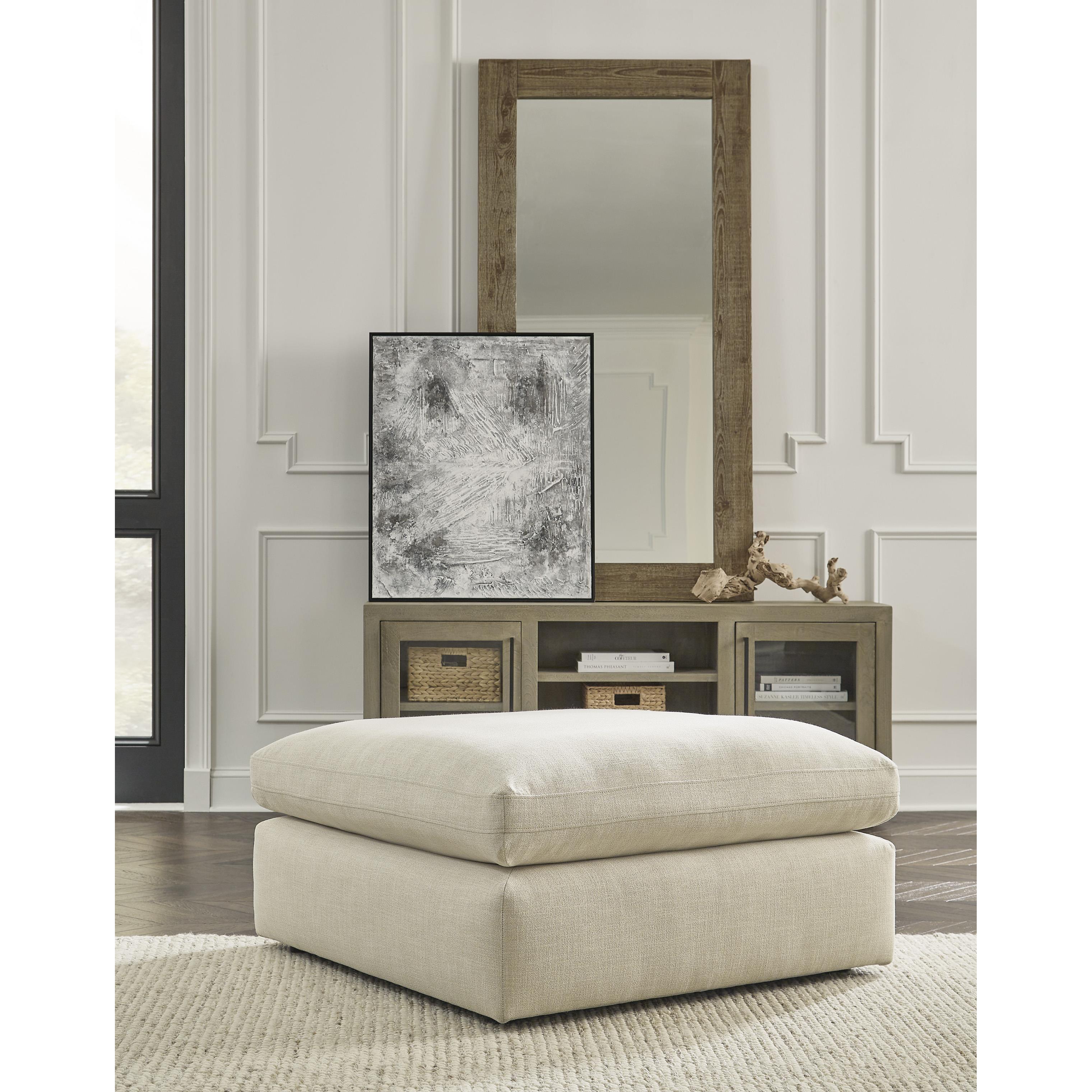 Benchcraft Elyza 1000608 Oversized Accent Ottoman - Image 3