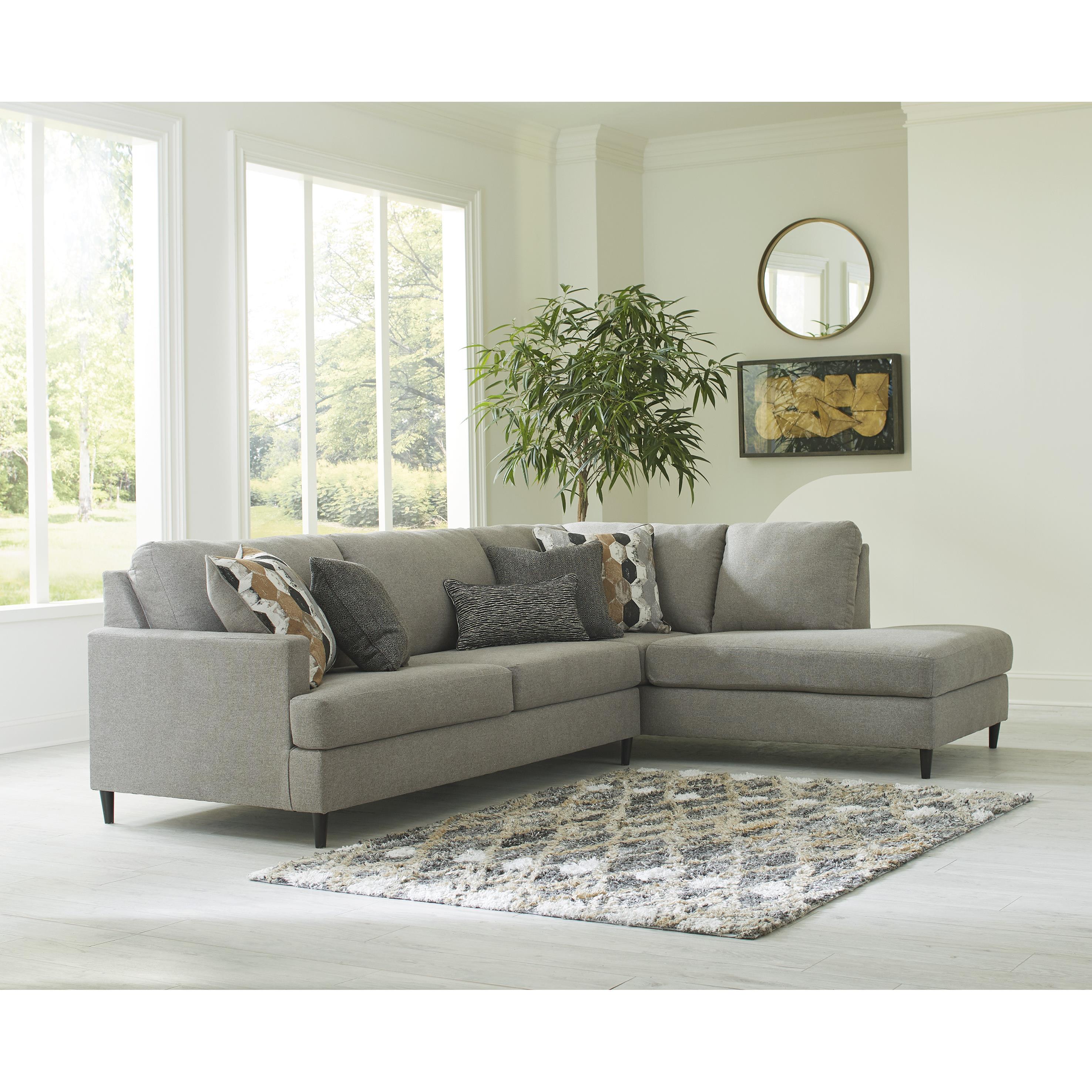 Ashley Santasia 33301S1 2 pc Sectional with Chaise - Image 2