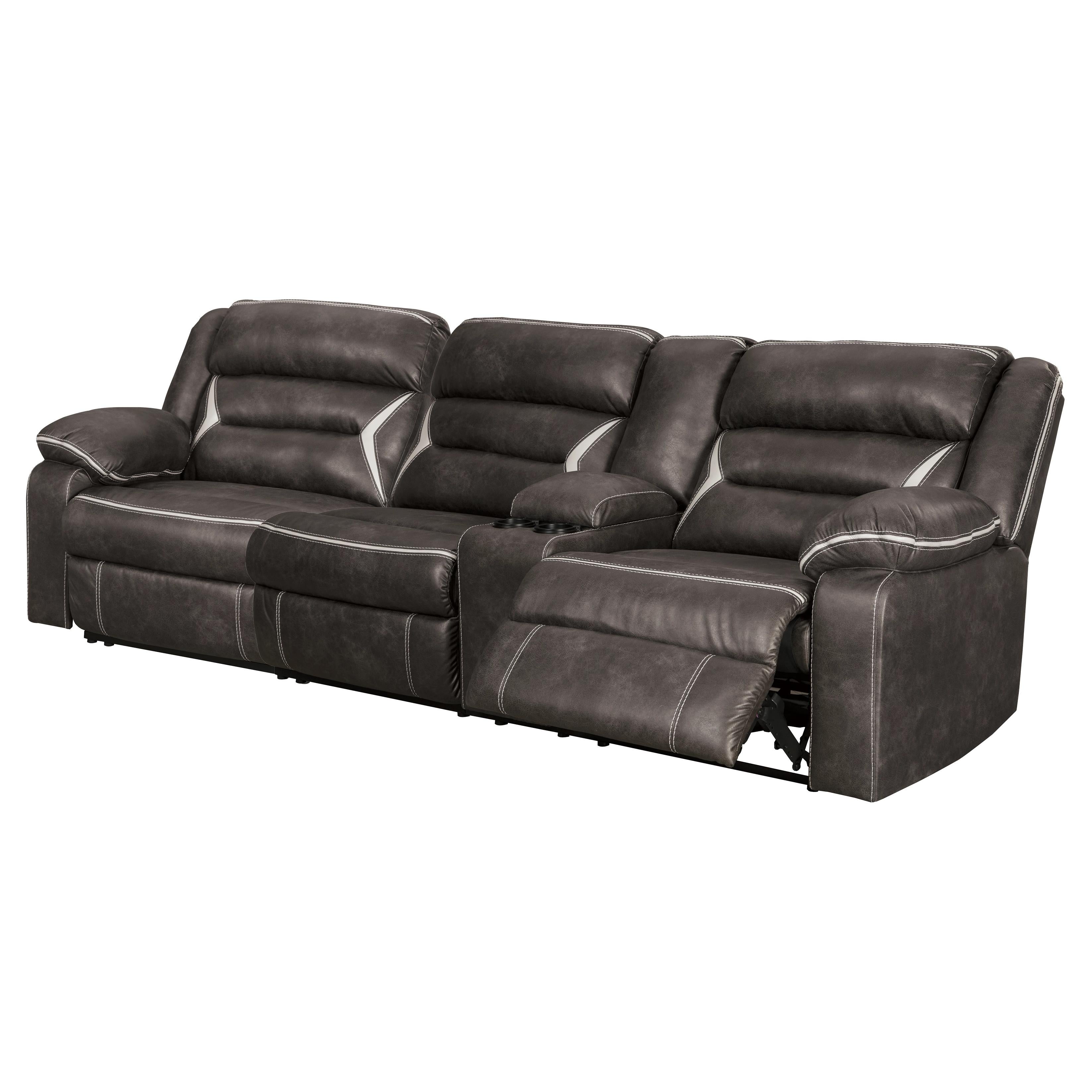 Signature Design by Ashley Kincord 13104S1 2 pc Power Reclining Sectional Sofa - Image 1