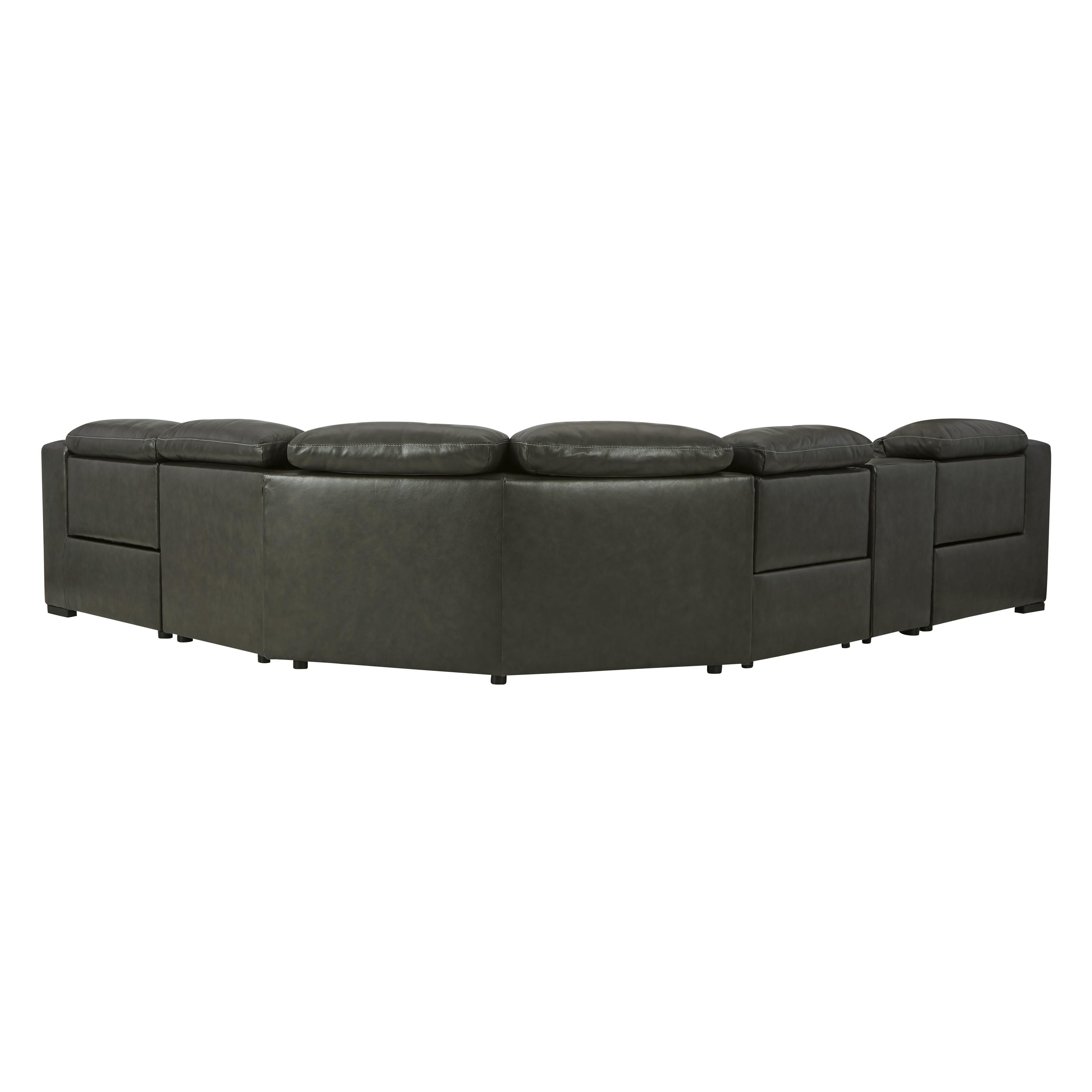 Signature Design by Ashley Center Line U63404S4 6 pc Power Reclining Sectional - Image 2