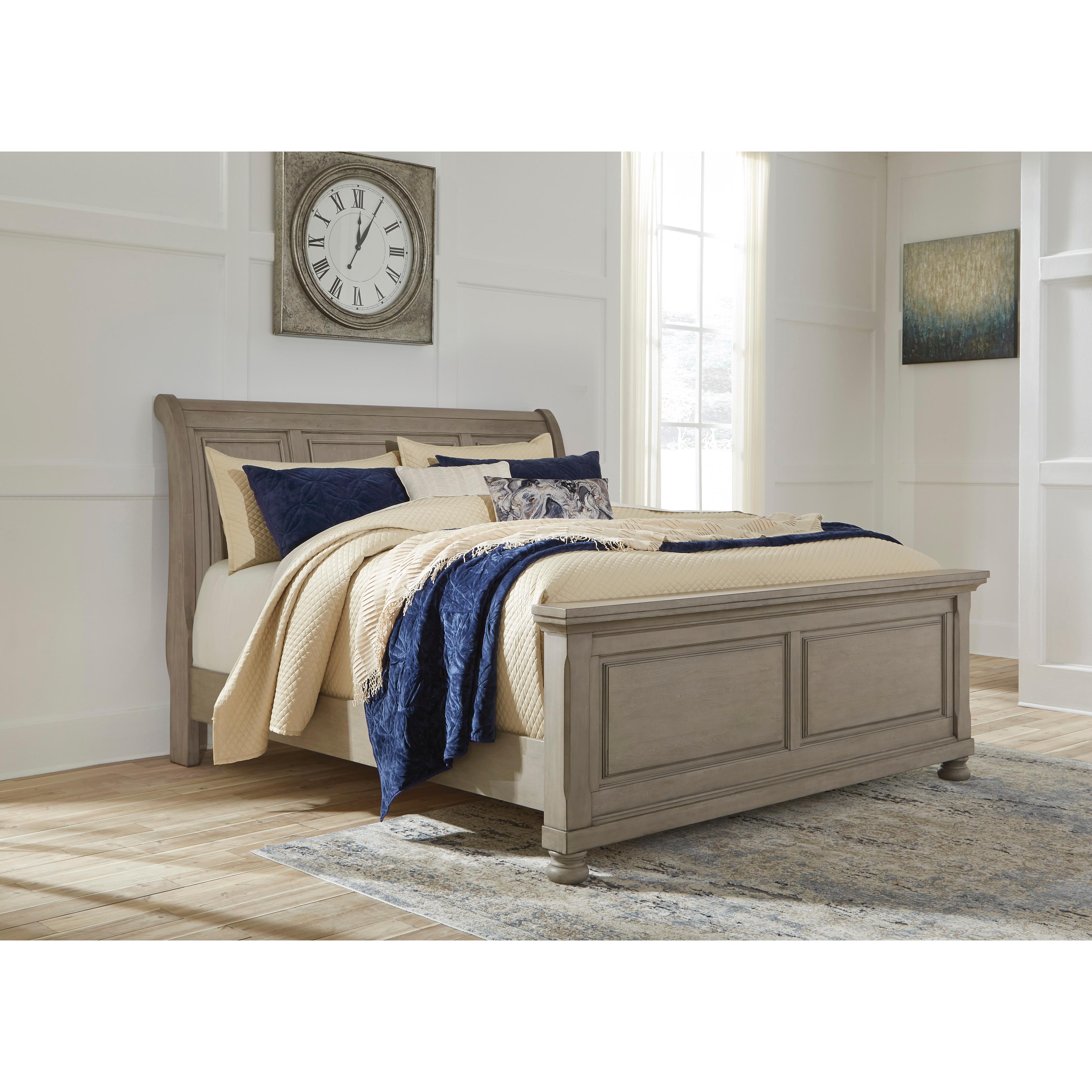 Signature Design by Ashley Lettner B733B32 Queen Sleigh Bed - Image 2