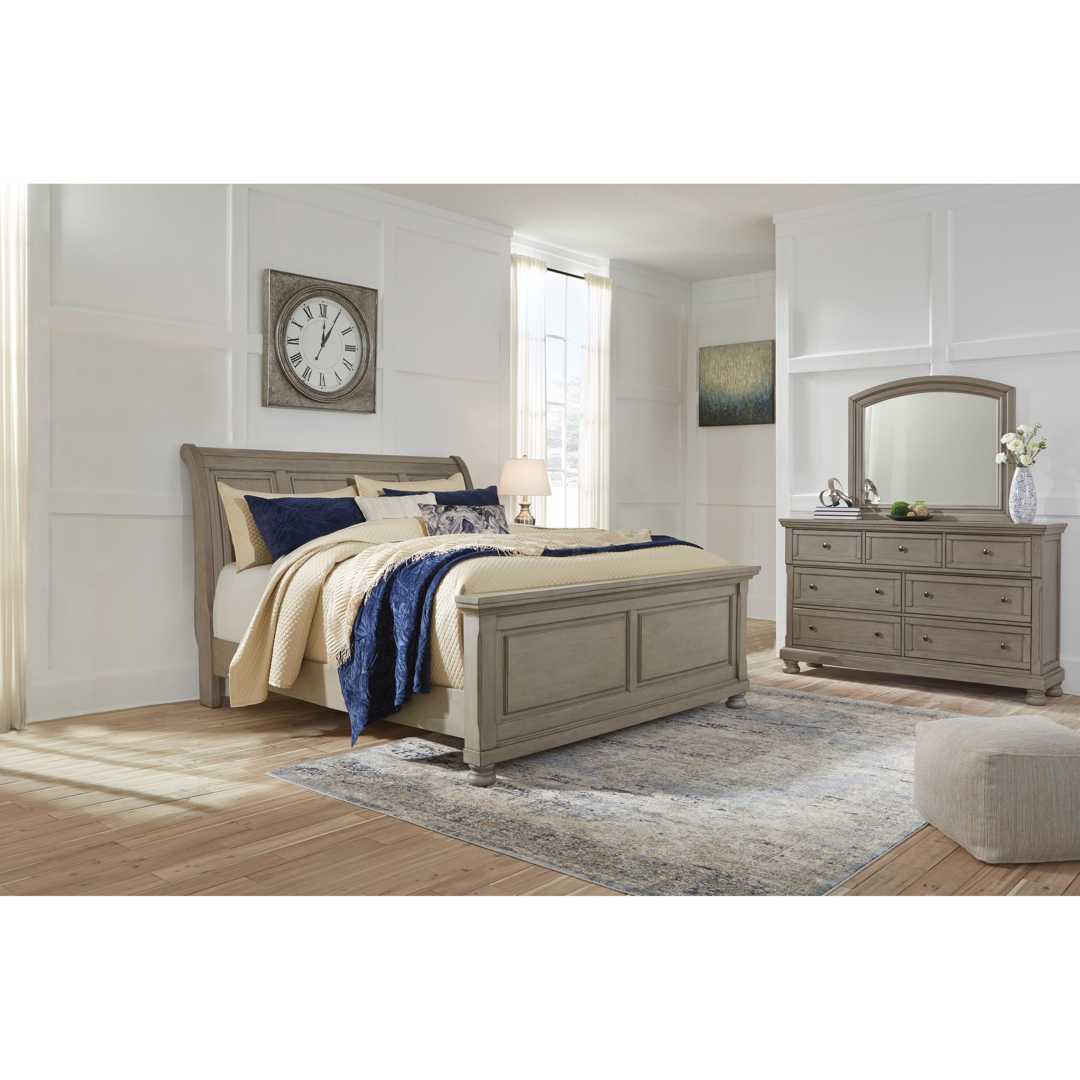 Signature Design by Ashley Lettner B733B36 California King Sleigh Bed - Image 3