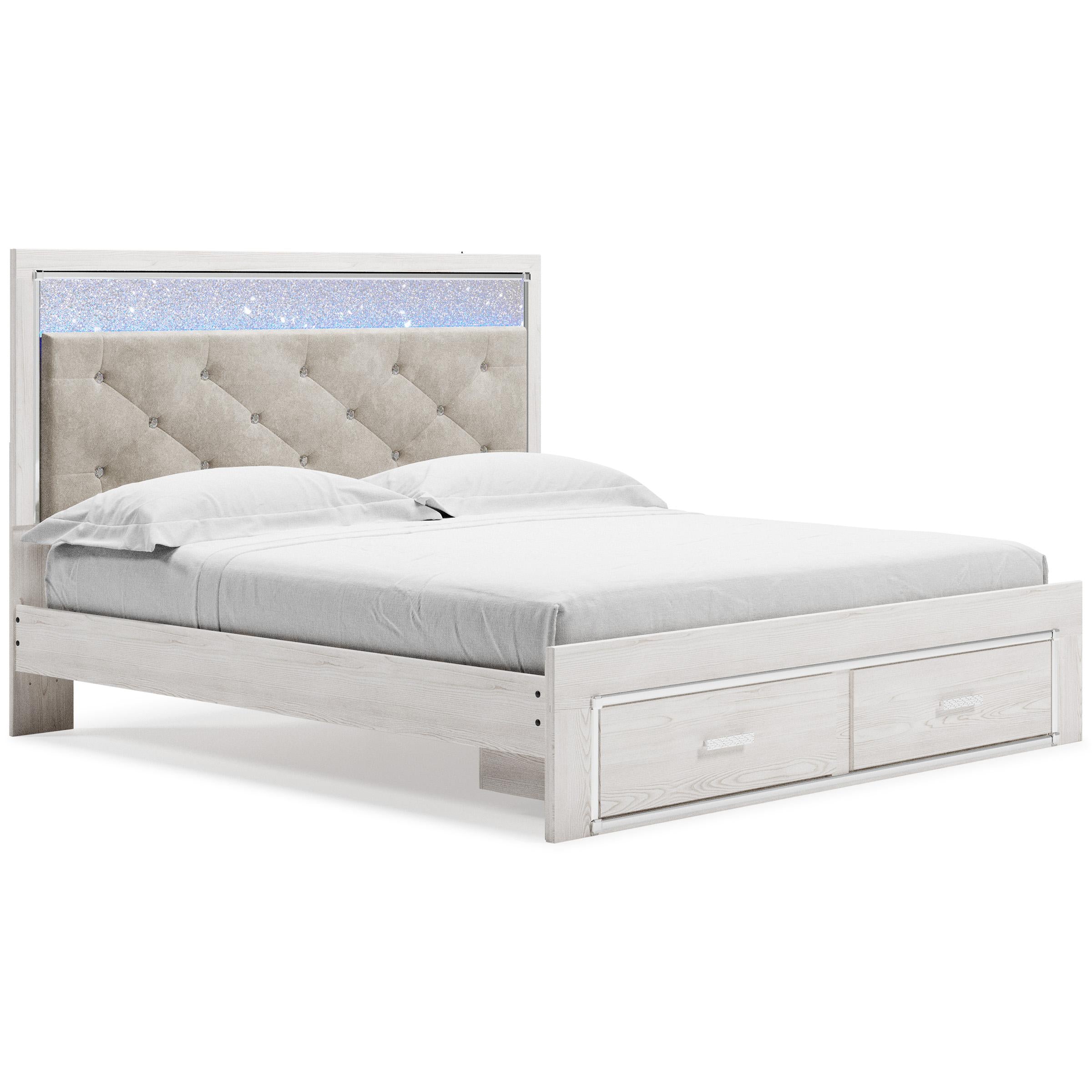 Signature Design by Ashley Altyra B2640B29 King Upholstered Storage Bed - Image 1