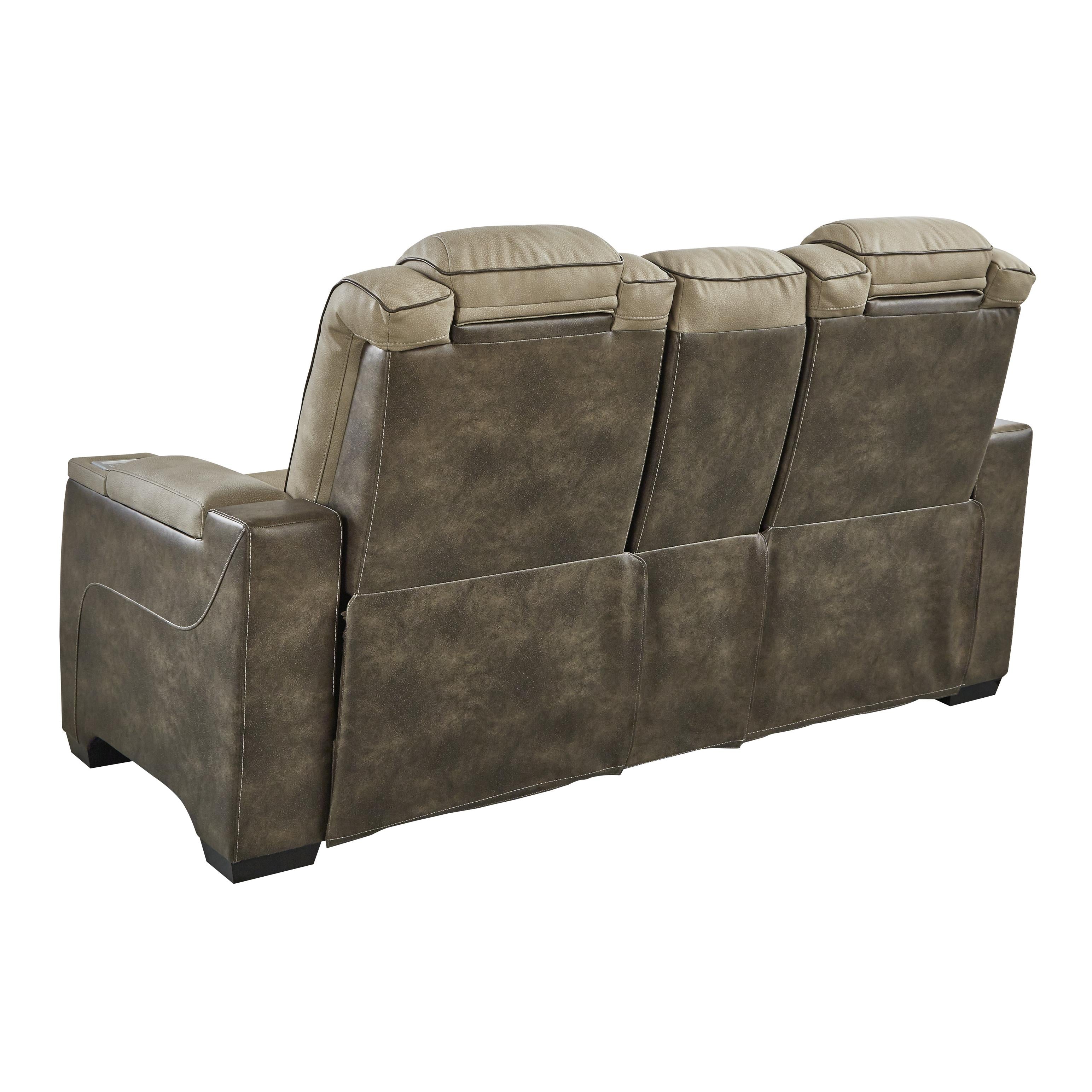 Signature Design by Ashley Next-Gen DuraPella 2200318 Power Reclining Loveseat with Console and Adjustable Headrest - Image 3