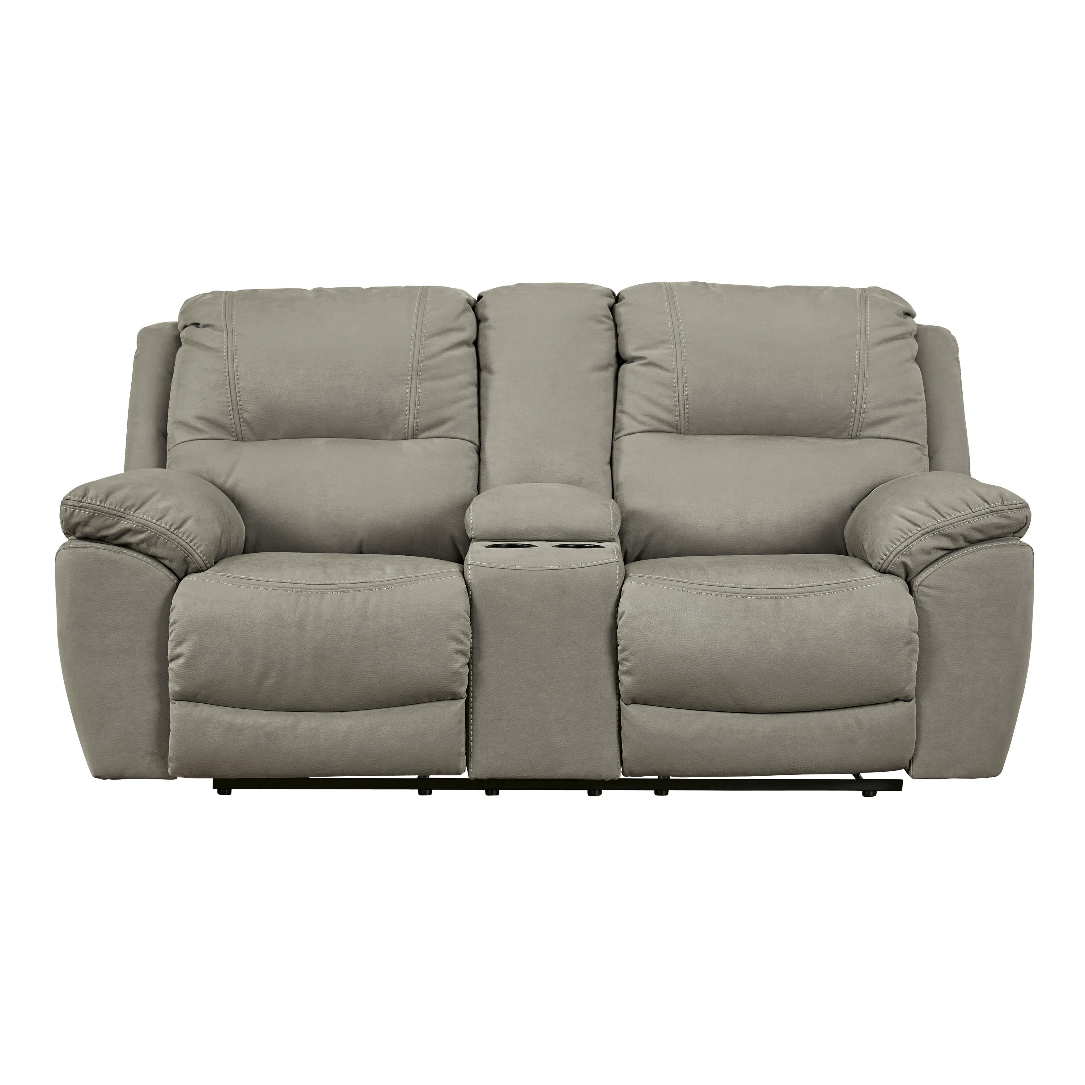 Signature Design by Ashley Next-Gen Gaucho 5420394 Double Reclining Loveseat with Console - Image 2