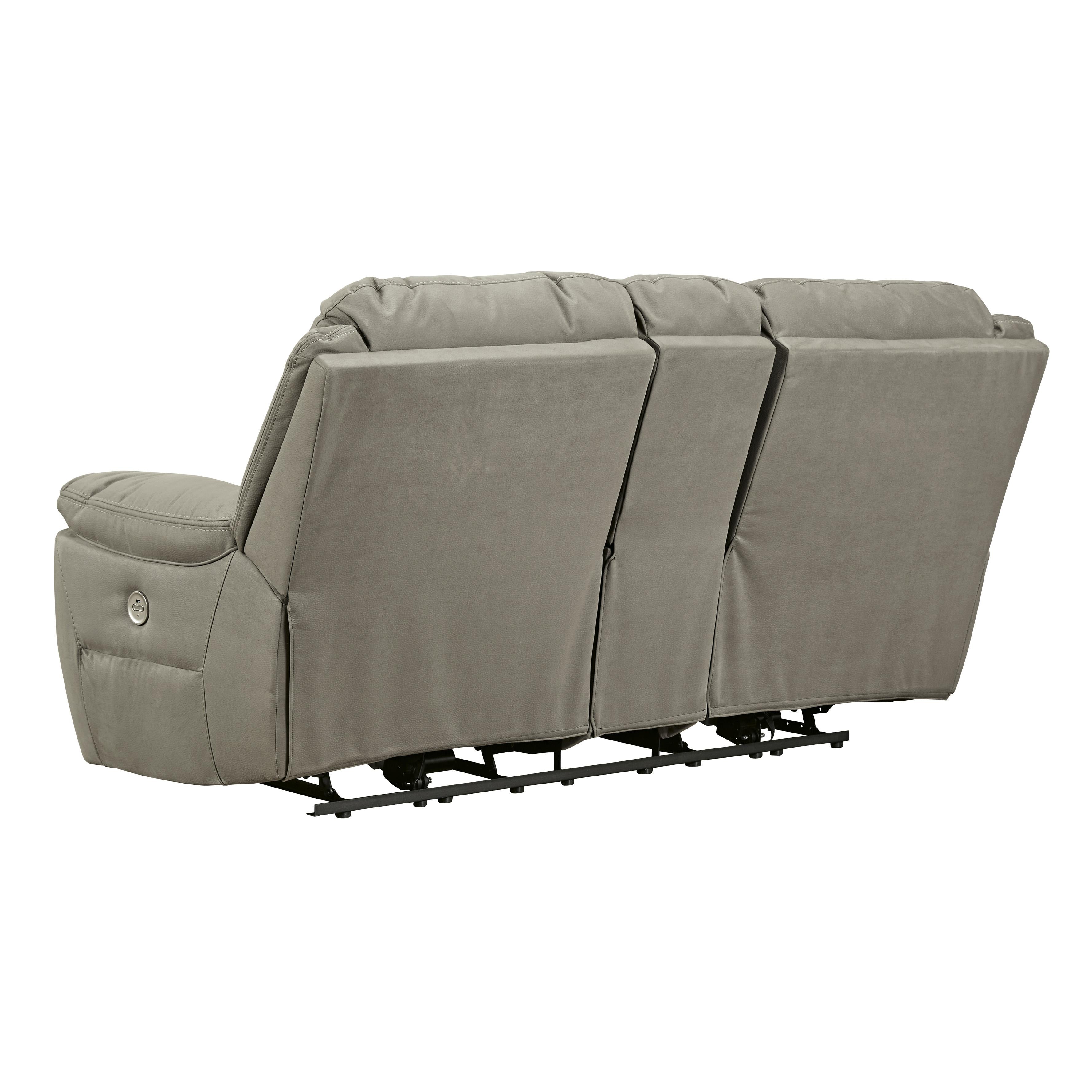 Signature Design by Ashley Next-Gen Gaucho 5420396 Double Reclining Power Loveseat with Console - Image 3
