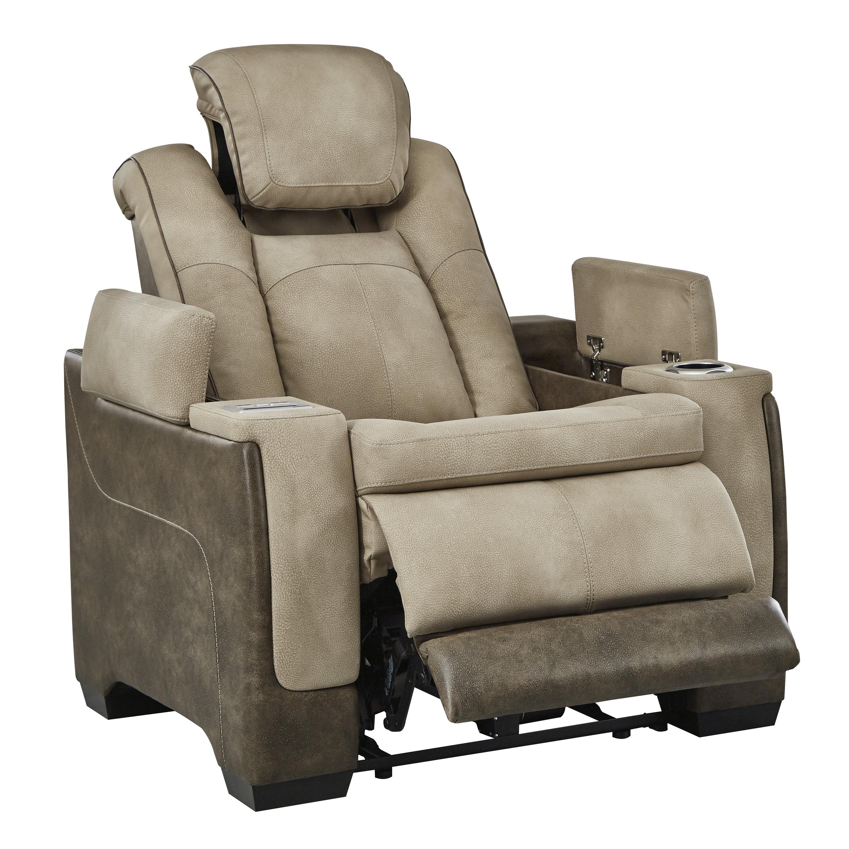 Signature Design by Ashley Next-Gen DuraPella 2200313 Power Recliner with Adjustable Headrest - Image 1