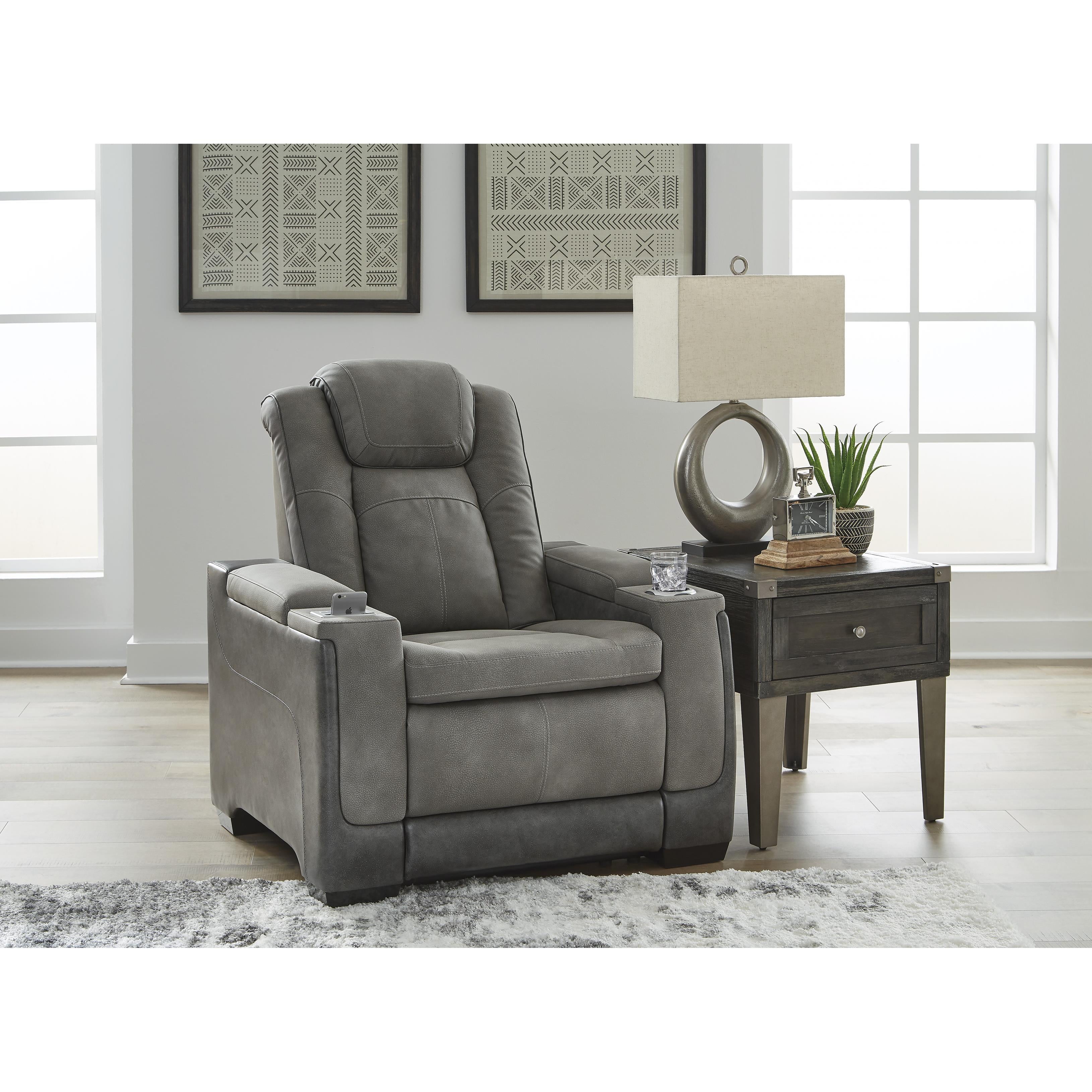 Signature Design by Ashley Next-Gen DuraPella 2200413 Power Recliner with Adjustable Headrest - Image 3