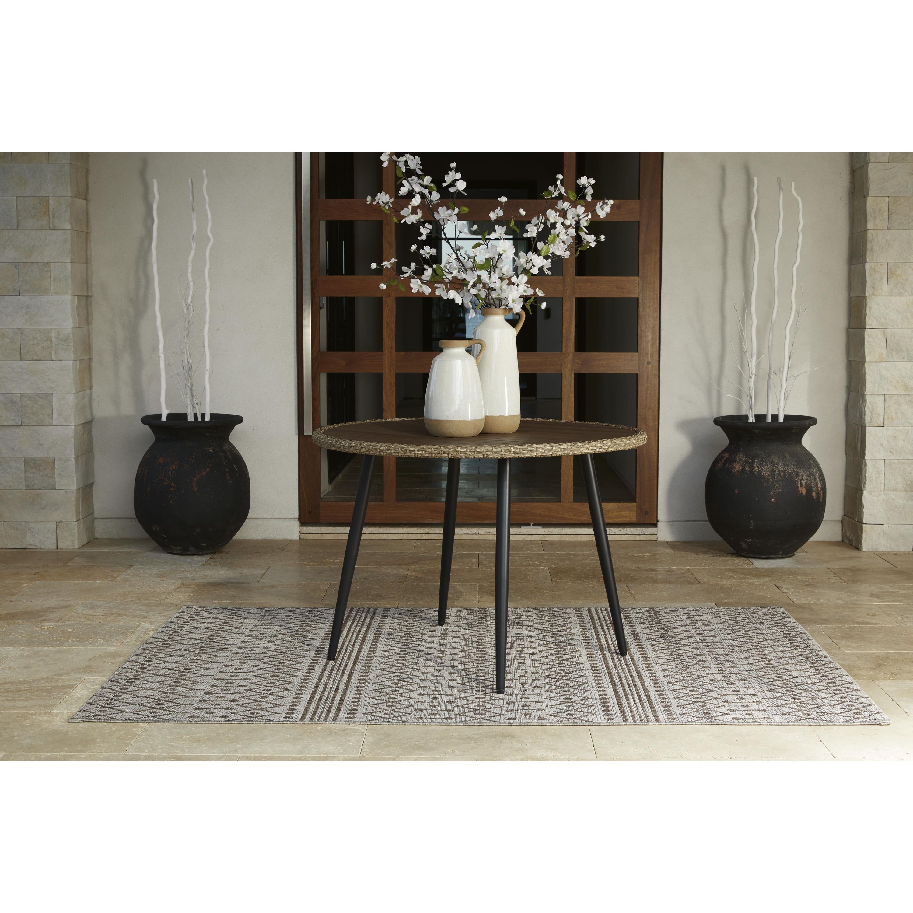 Signature Design by Ashley Amaris P369-615 Round Dining Table - Image 1
