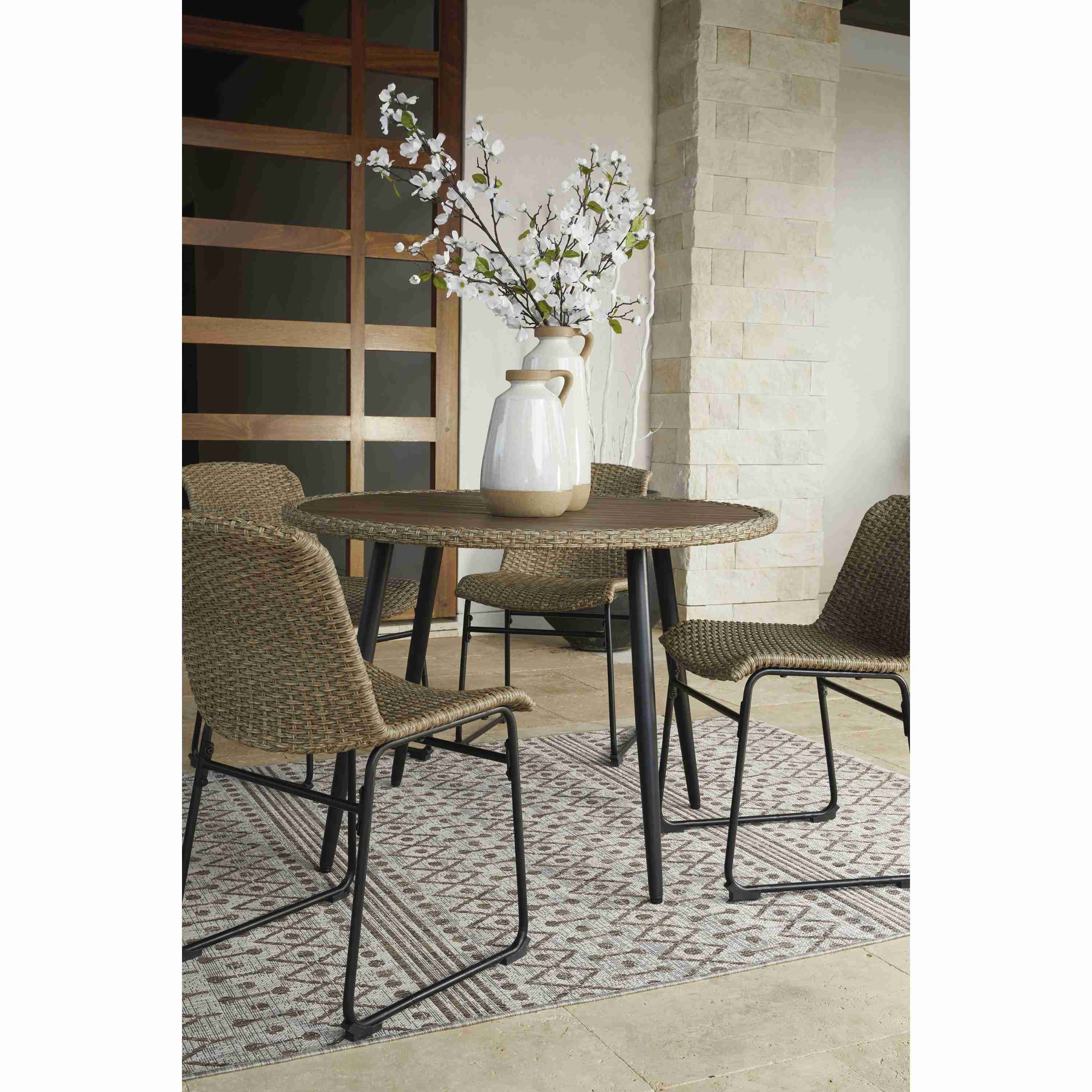 Signature Design by Ashley Amaris P369-615 Round Dining Table - Image 2