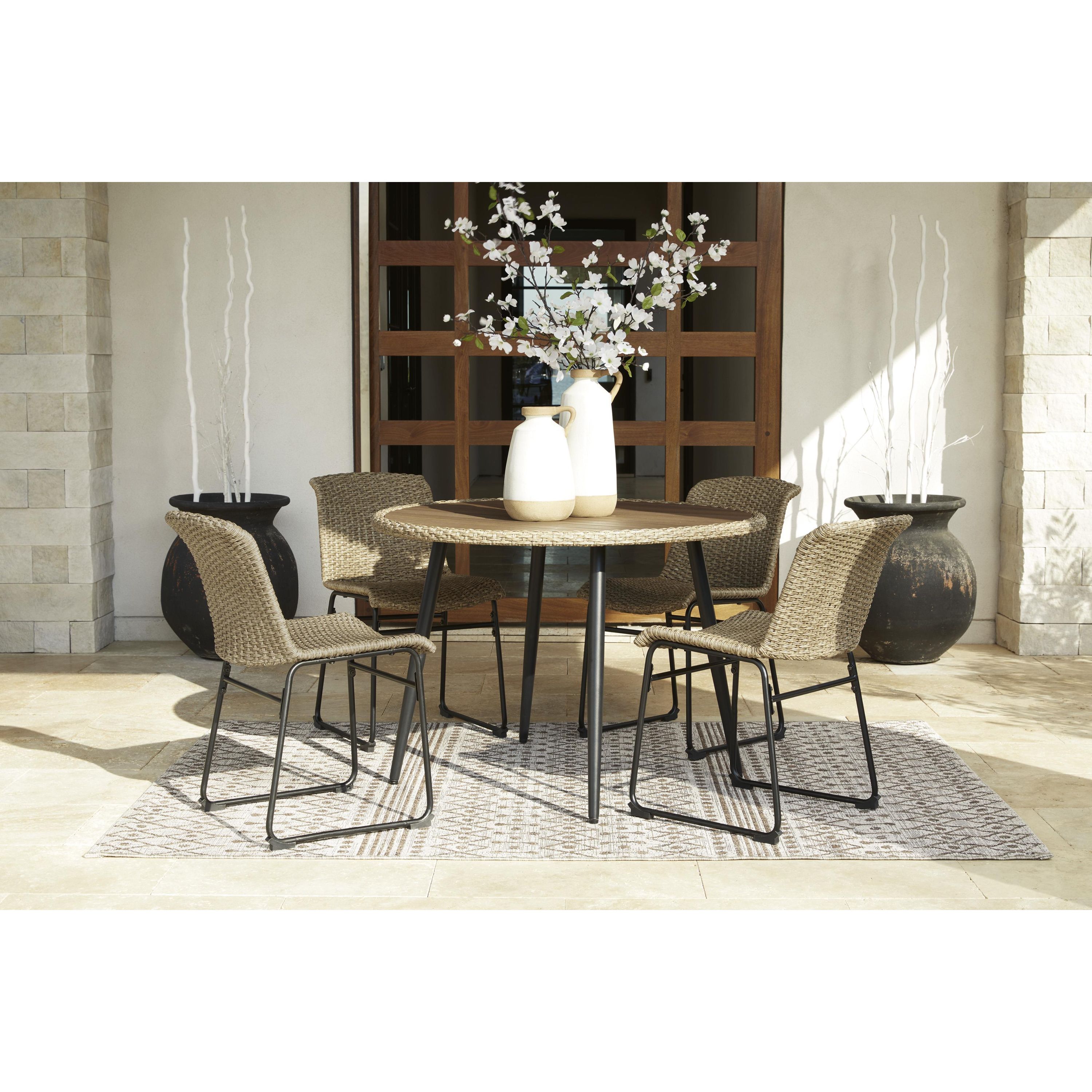 Signature Design by Ashley Amaris P369-615 Round Dining Table - Image 3