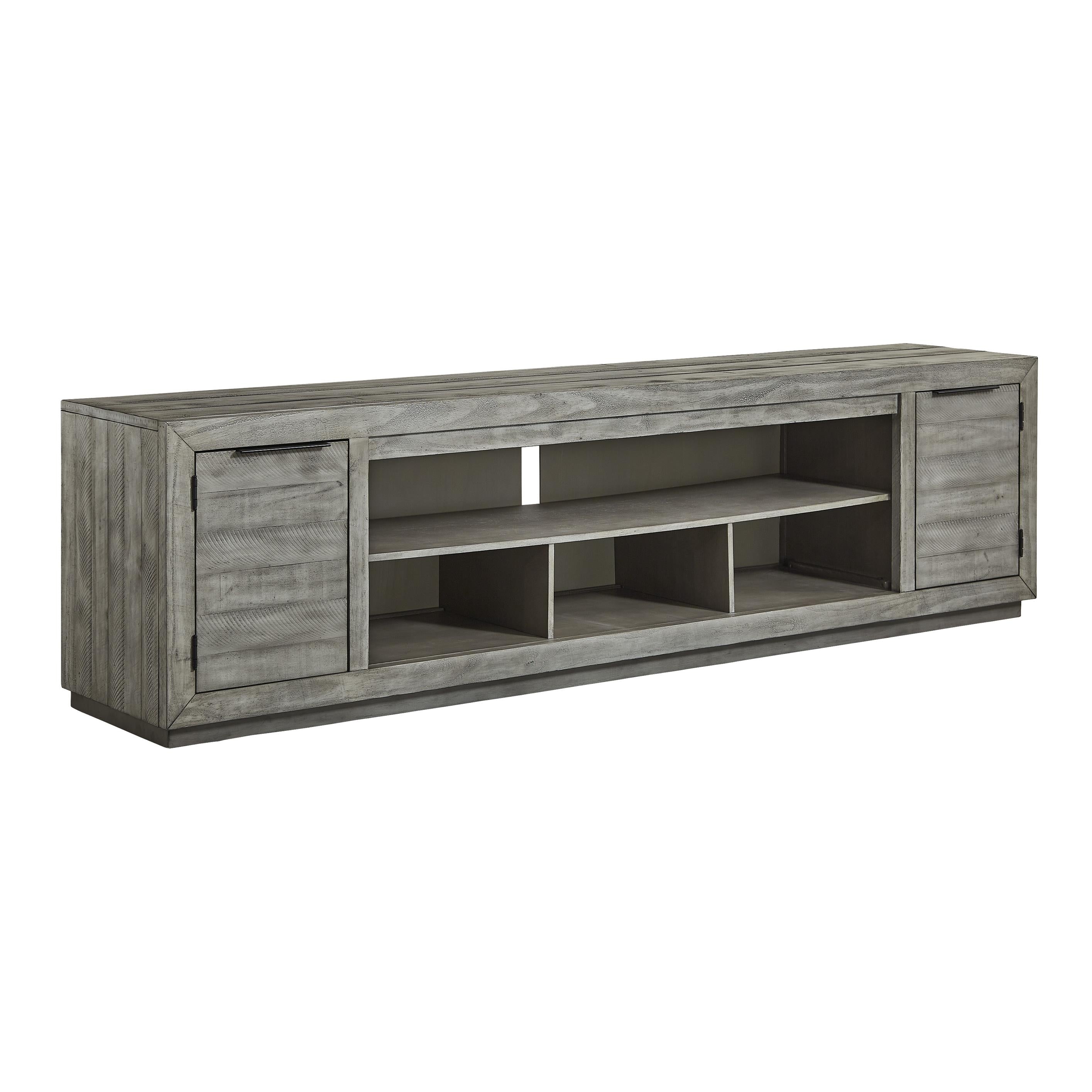 Signature Design by Ashley Naydell W996-78 Extra Large TV Stand with Fireplace Option - Image 1