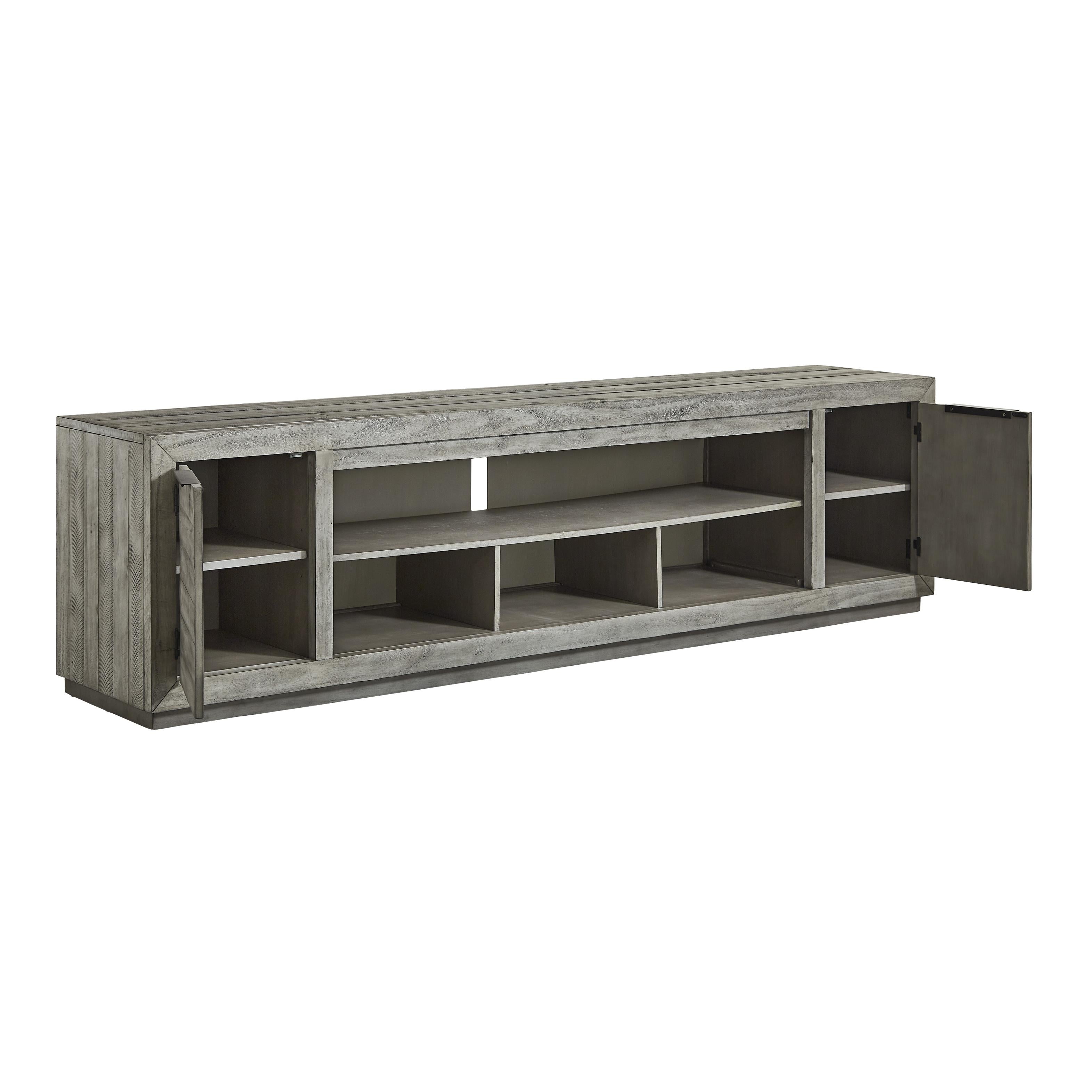 Signature Design by Ashley Naydell W996-78 Extra Large TV Stand with Fireplace Option - Image 2