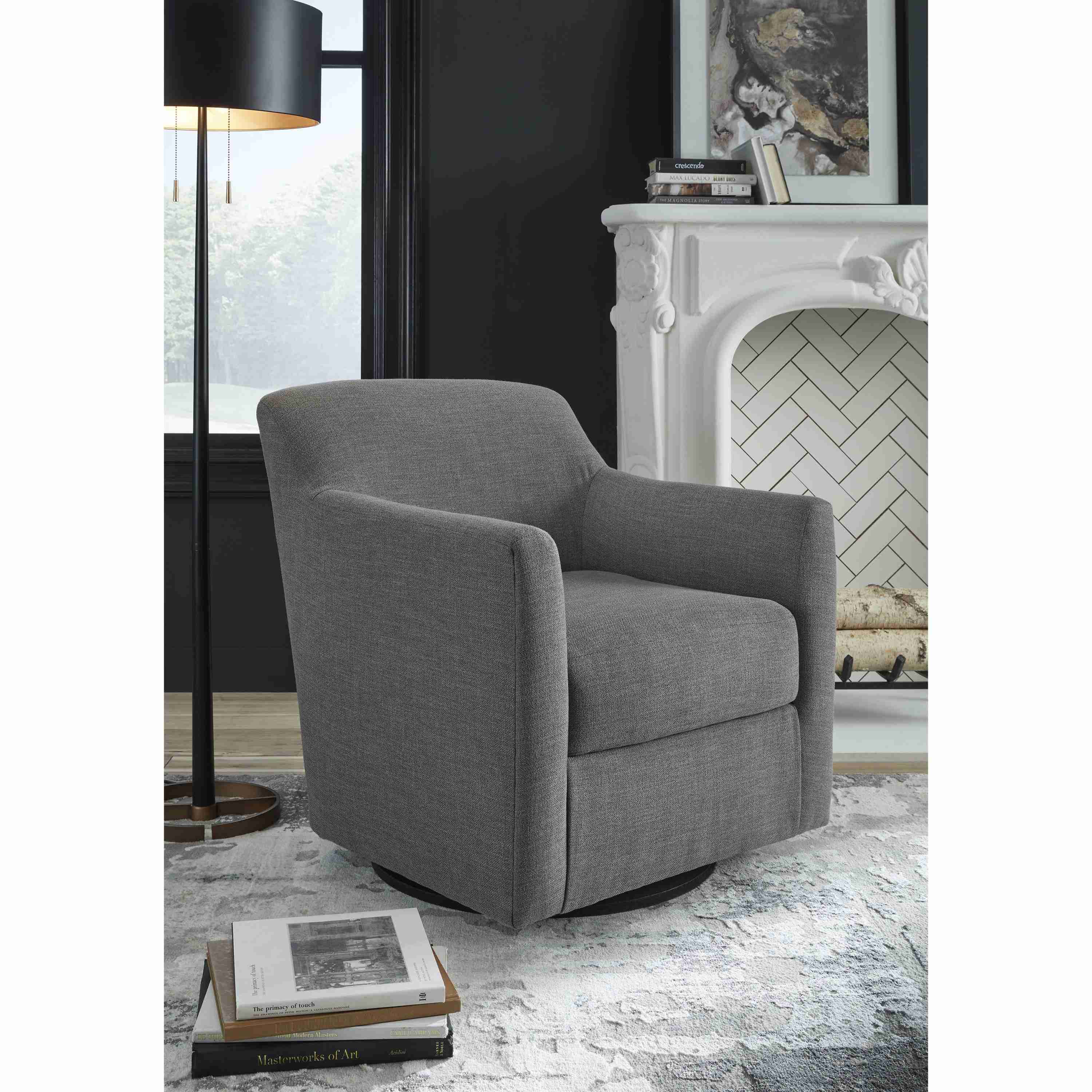 Signature Design by Ashley Bradney A3000326 Swivel Accent Chair - Image 3