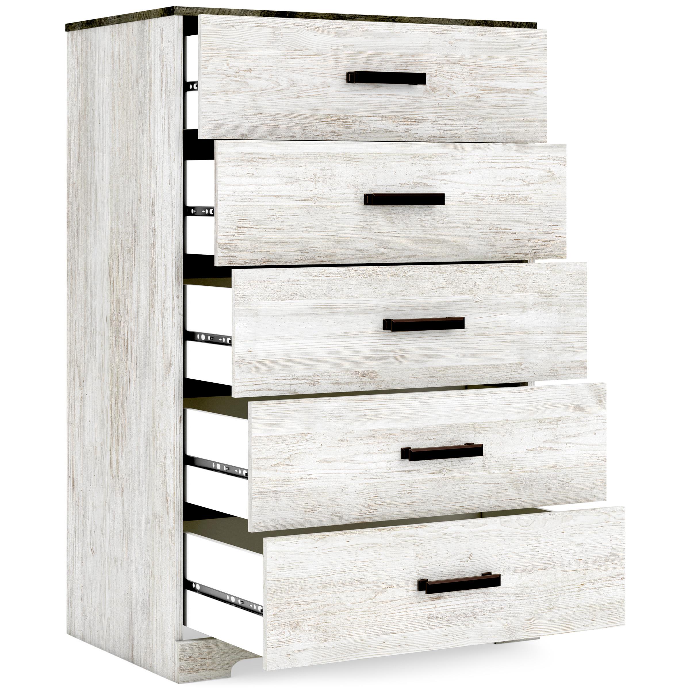 Signature Design by Ashley Shawburn EB4121-245 Five Drawer Chest - Image 2