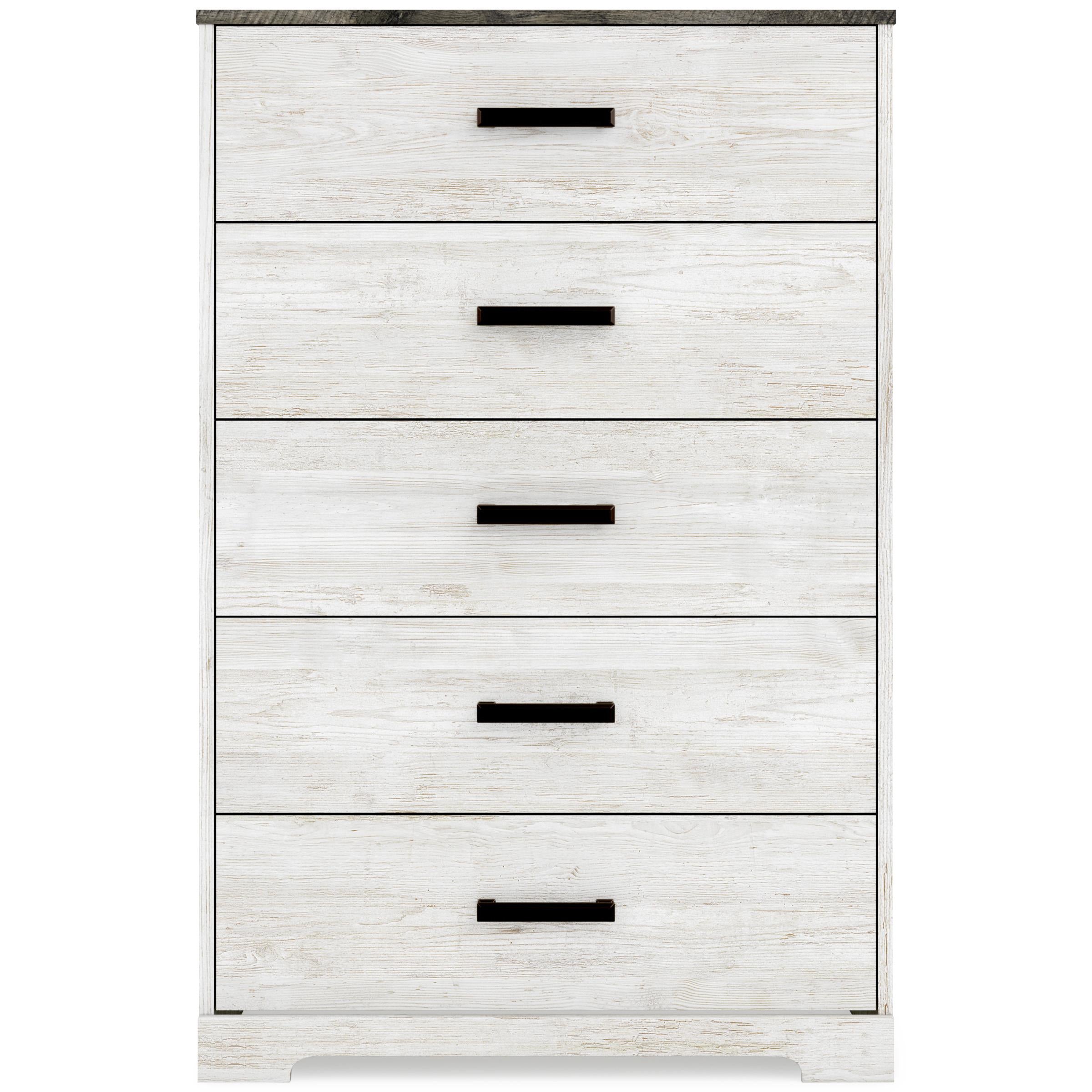 Signature Design by Ashley Shawburn EB4121-245 Five Drawer Chest - Image 3