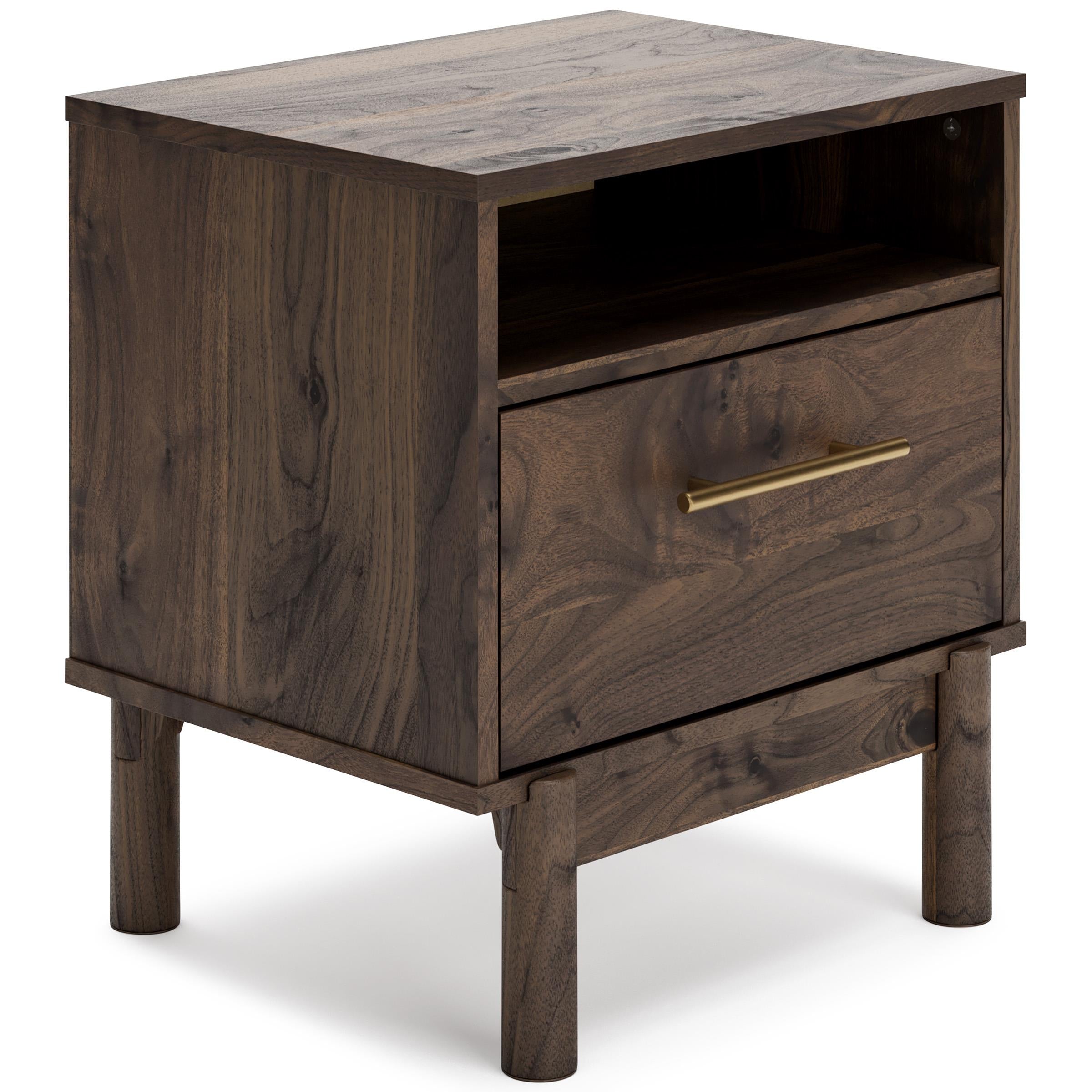 Signature Design by Ashley Calverson EB3660-291 One Drawer Night Stand - Image 1